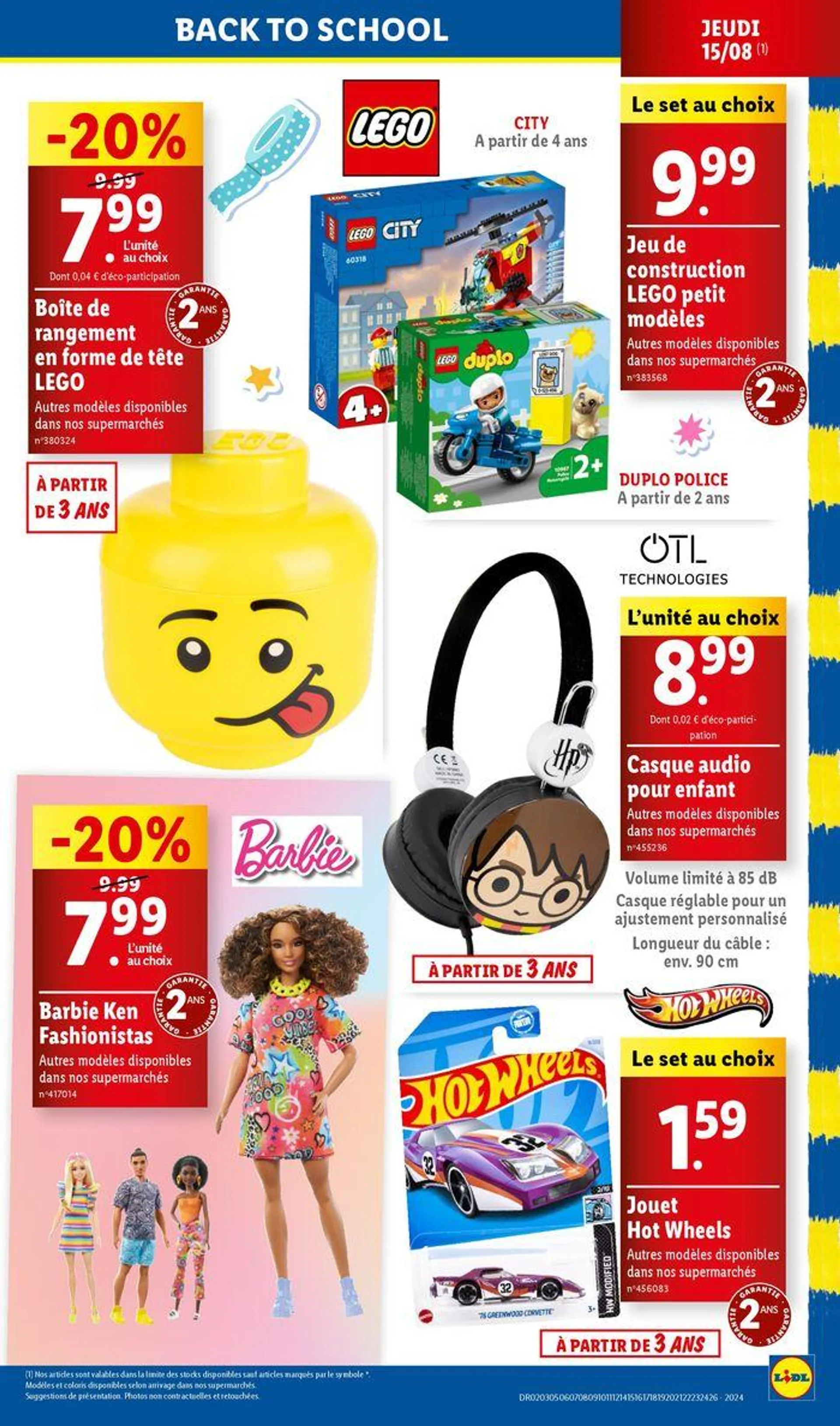  Profitez de nos offres maison, textile, et préparez la rentrée à petits prix chez Lidl ! - 31