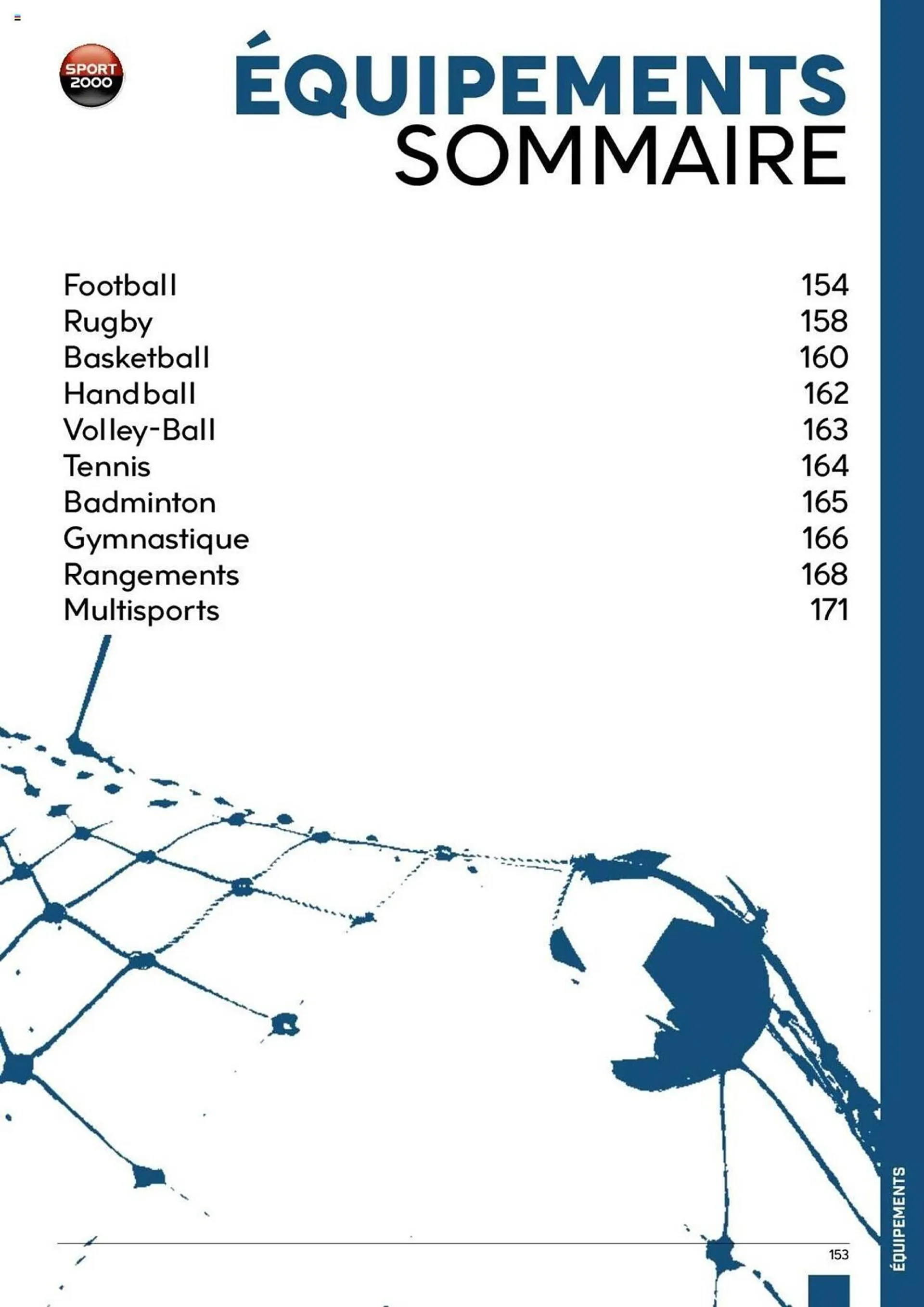 Catalogue Sport 2000 du 28 mai au 31 décembre 2025 - Catalogue page 153