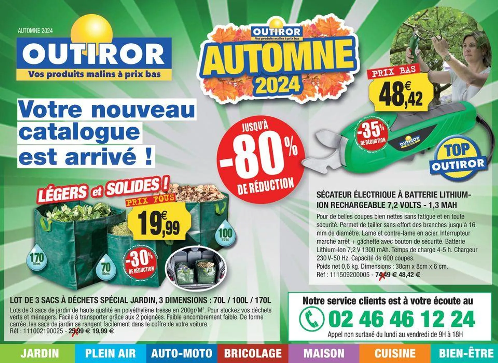 Votre nouveau catalogue est arrivé ! du 24 septembre au 30 novembre 2024 - Catalogue page 1