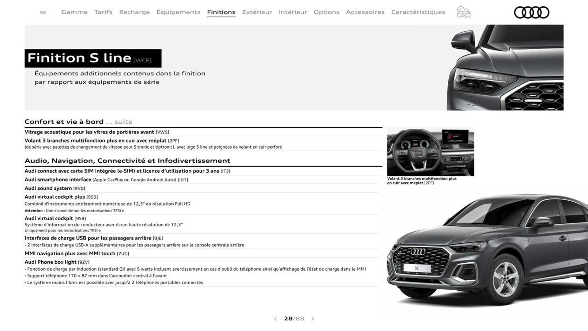 Audi Q5 du 20 août au 31 décembre 2024 - Catalogue page 28