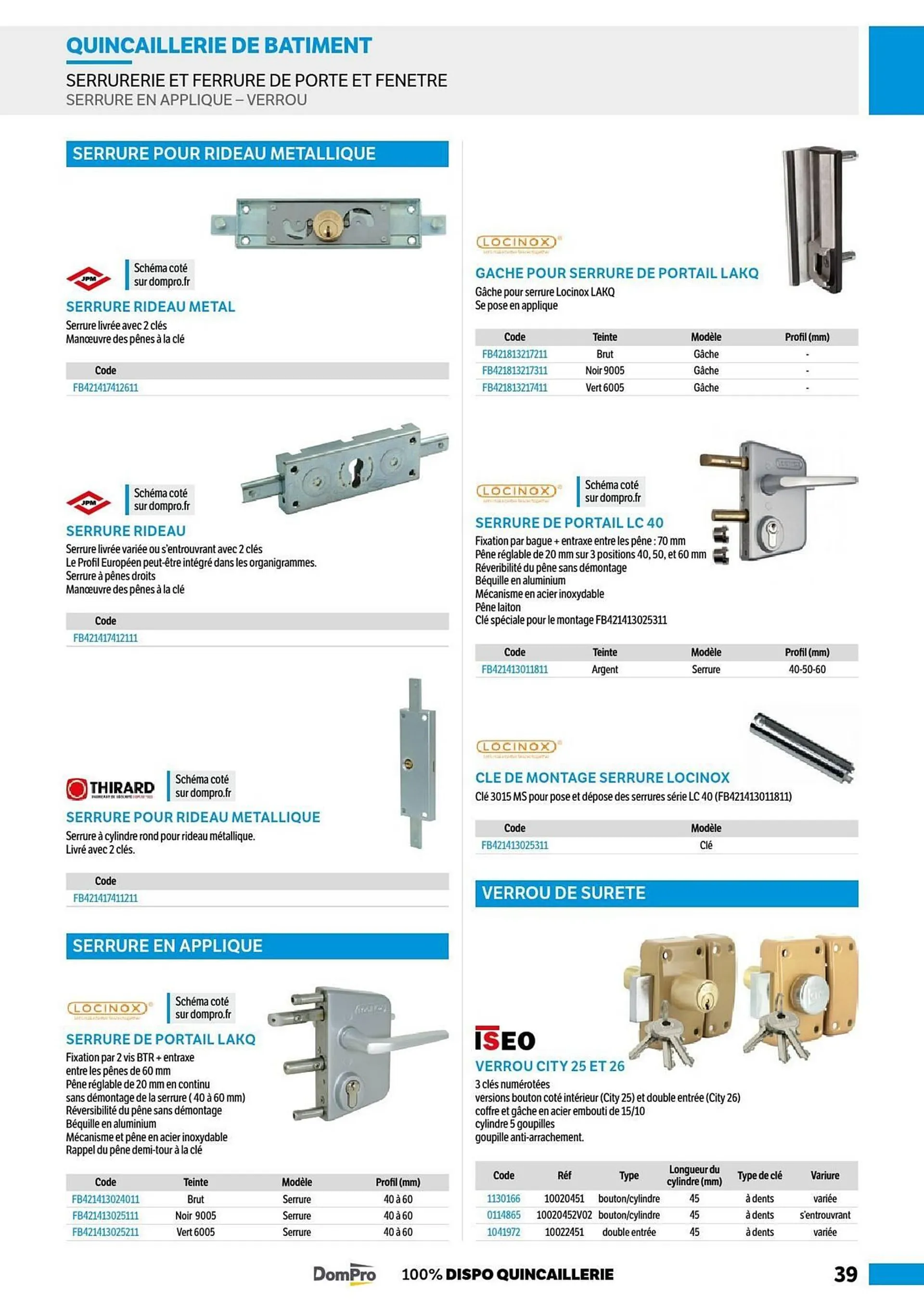 Catalogue DomPro - 39