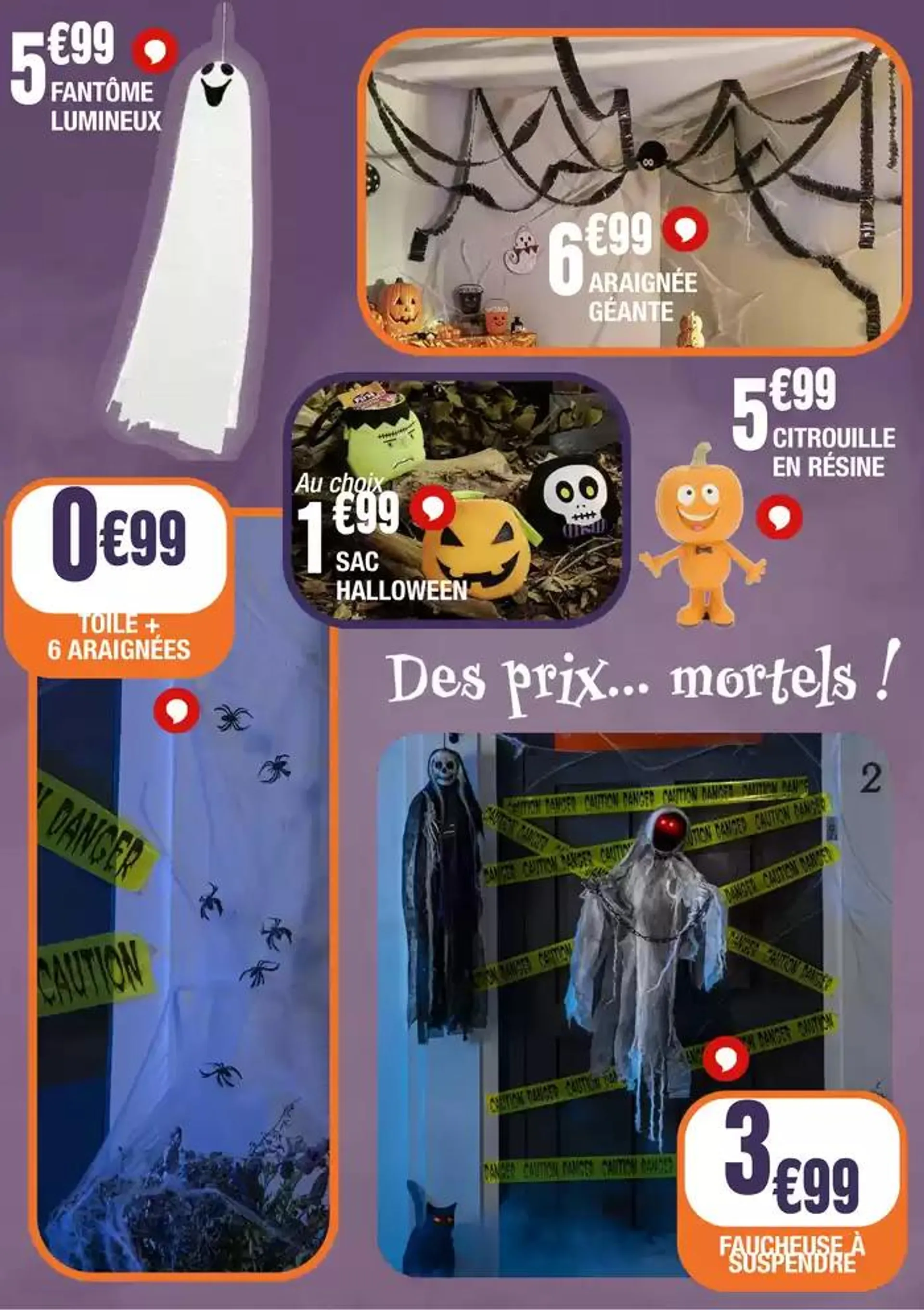 Sortez vos citrouilles et vos balais : la nuit d'Halloween approche ! du 1 octobre au 31 octobre 2024 - Catalogue page 6