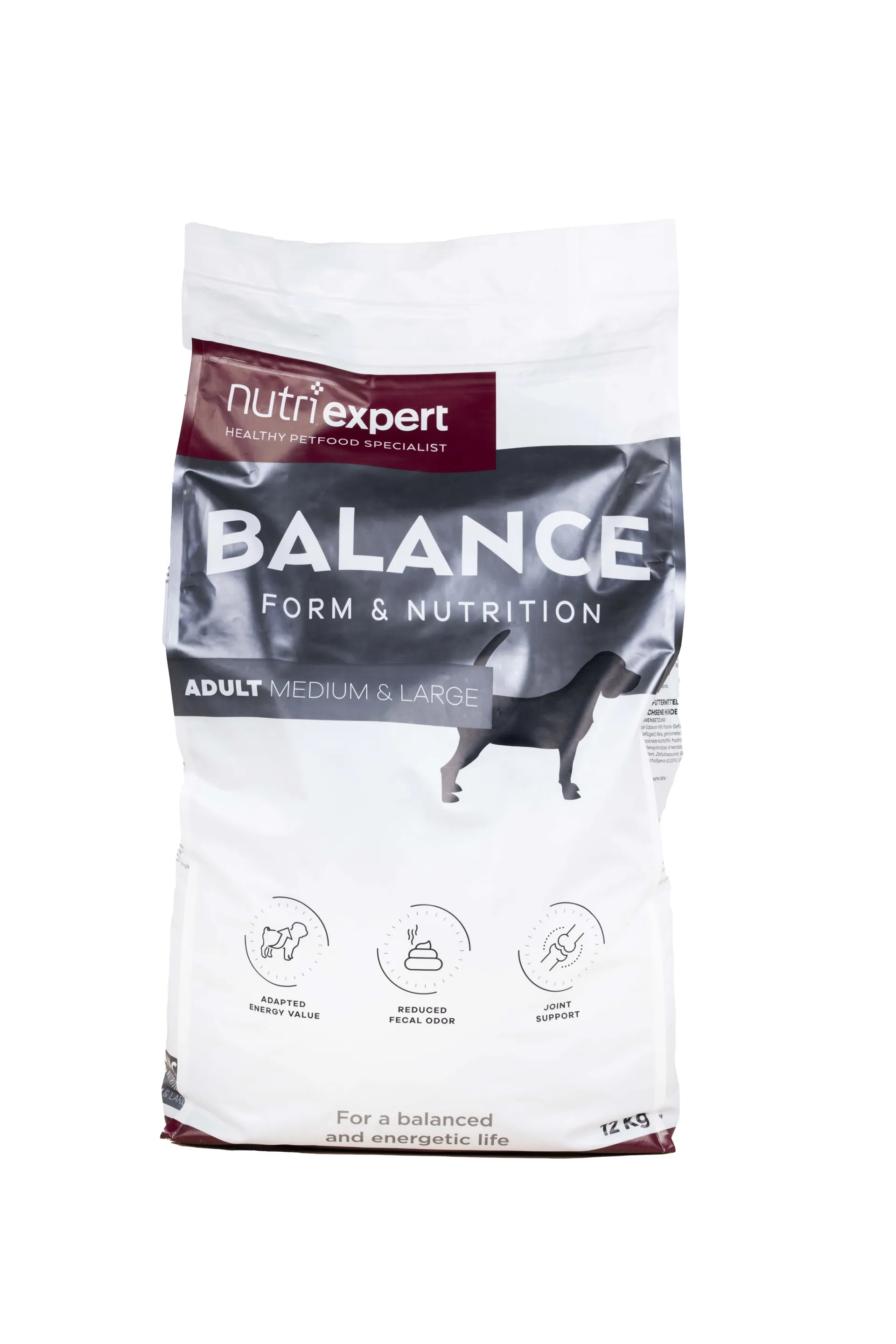 Nutri expert croquettes|balance|form & nutrition|chien (adulte/ moyen & grand)|poulet|12kg