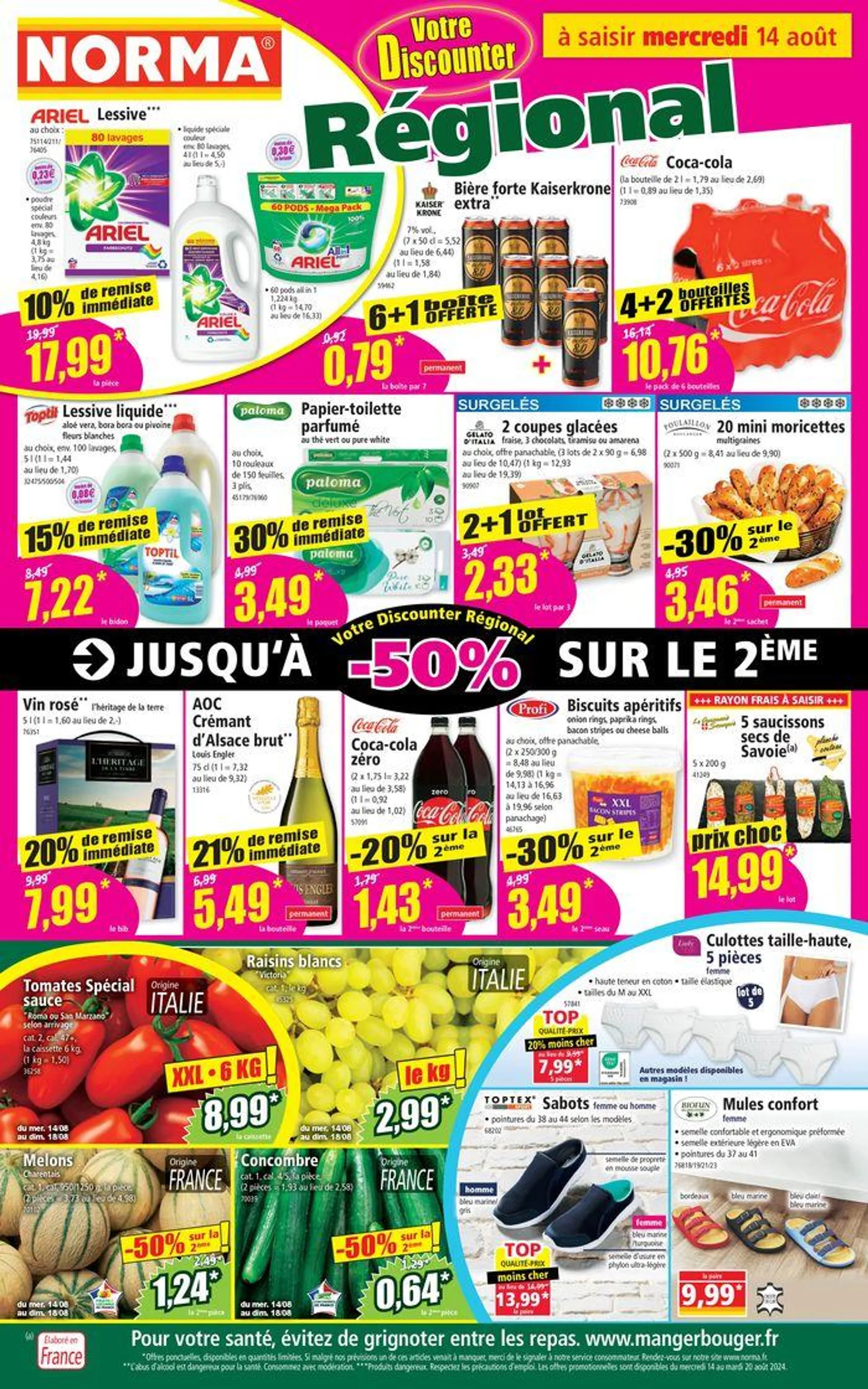 JUSQU‘À -50% SUR LE 2ÈME - 1