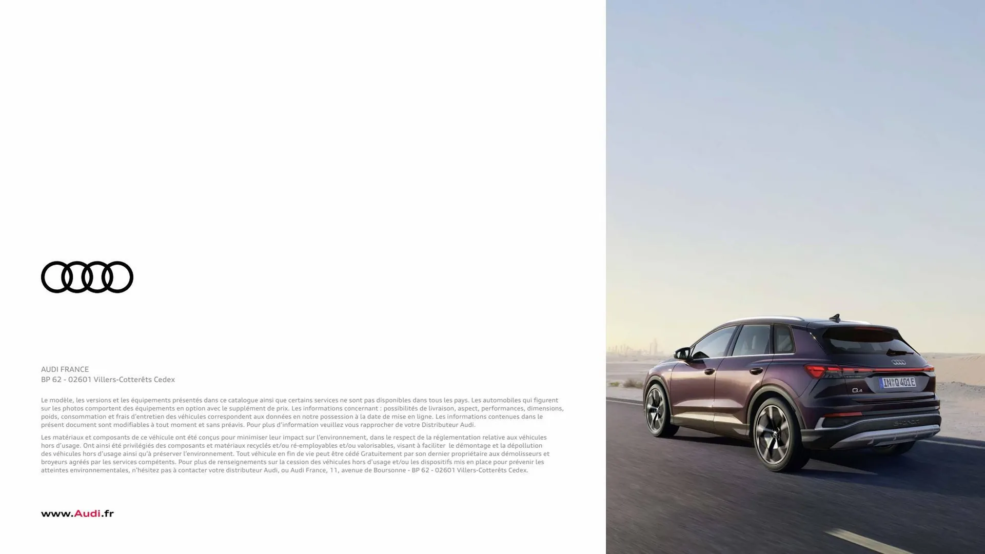 Catalogue Audi Q4 e-tron - 50