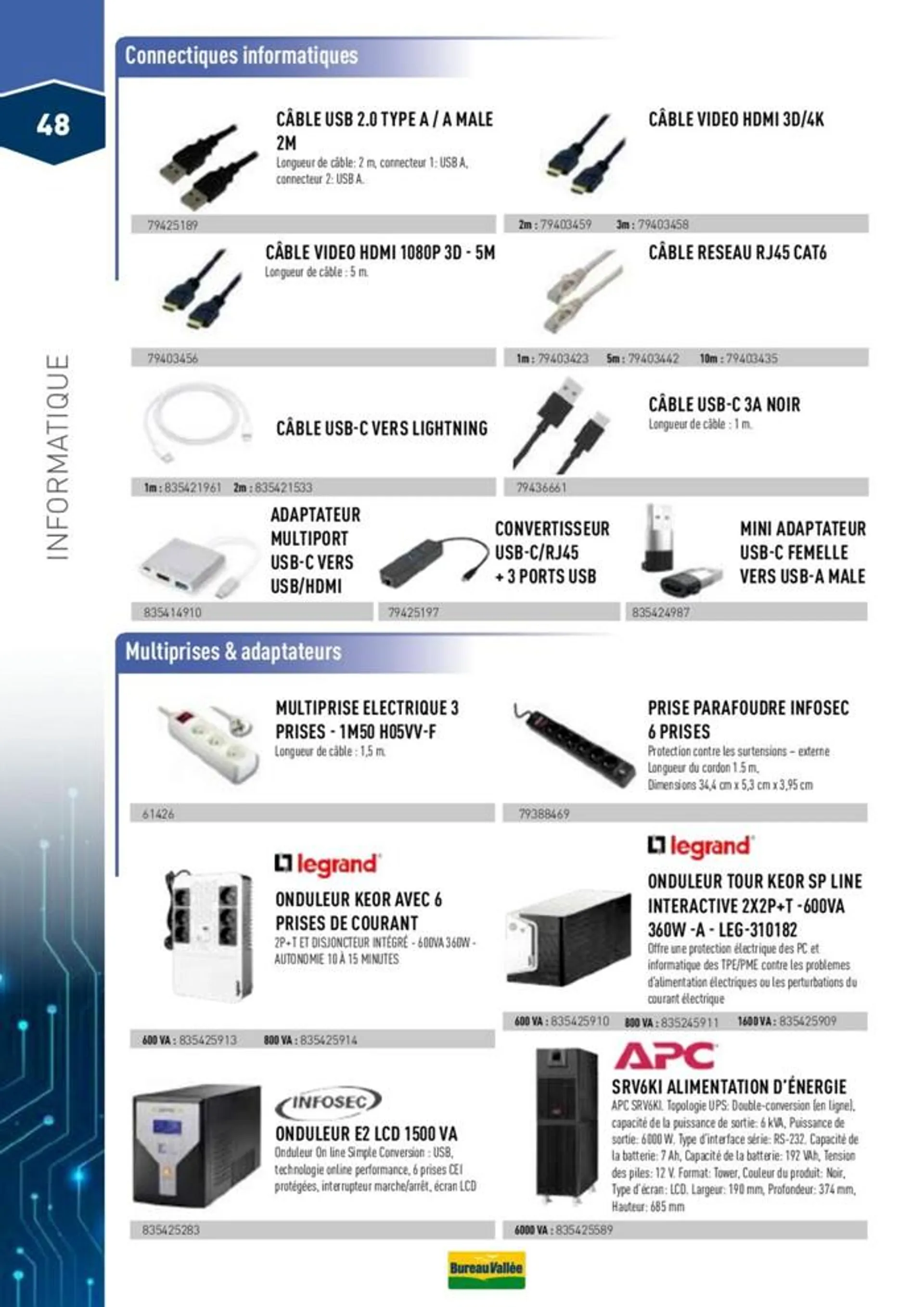 Pro Fournitures 2023-2024 du 22 juin au 31 décembre 2024 - Catalogue page 48