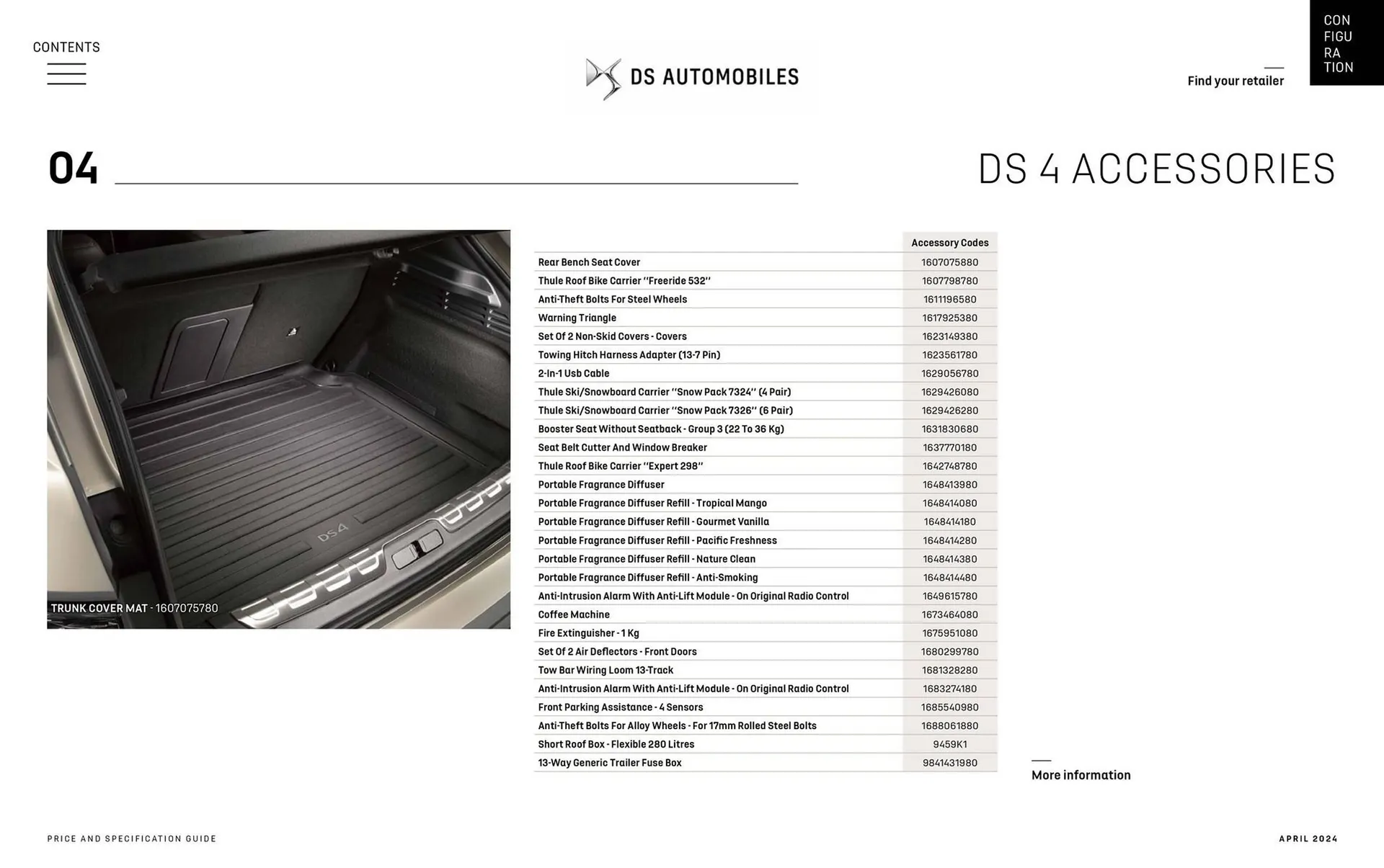 Catalogue DS du 18 juin au 4 janvier 2025 - Catalogue page 45