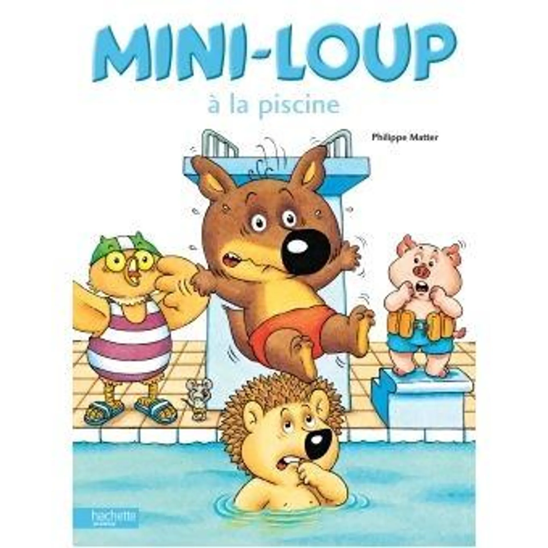 Mini-Loup - : Mini-Loup à la piscine