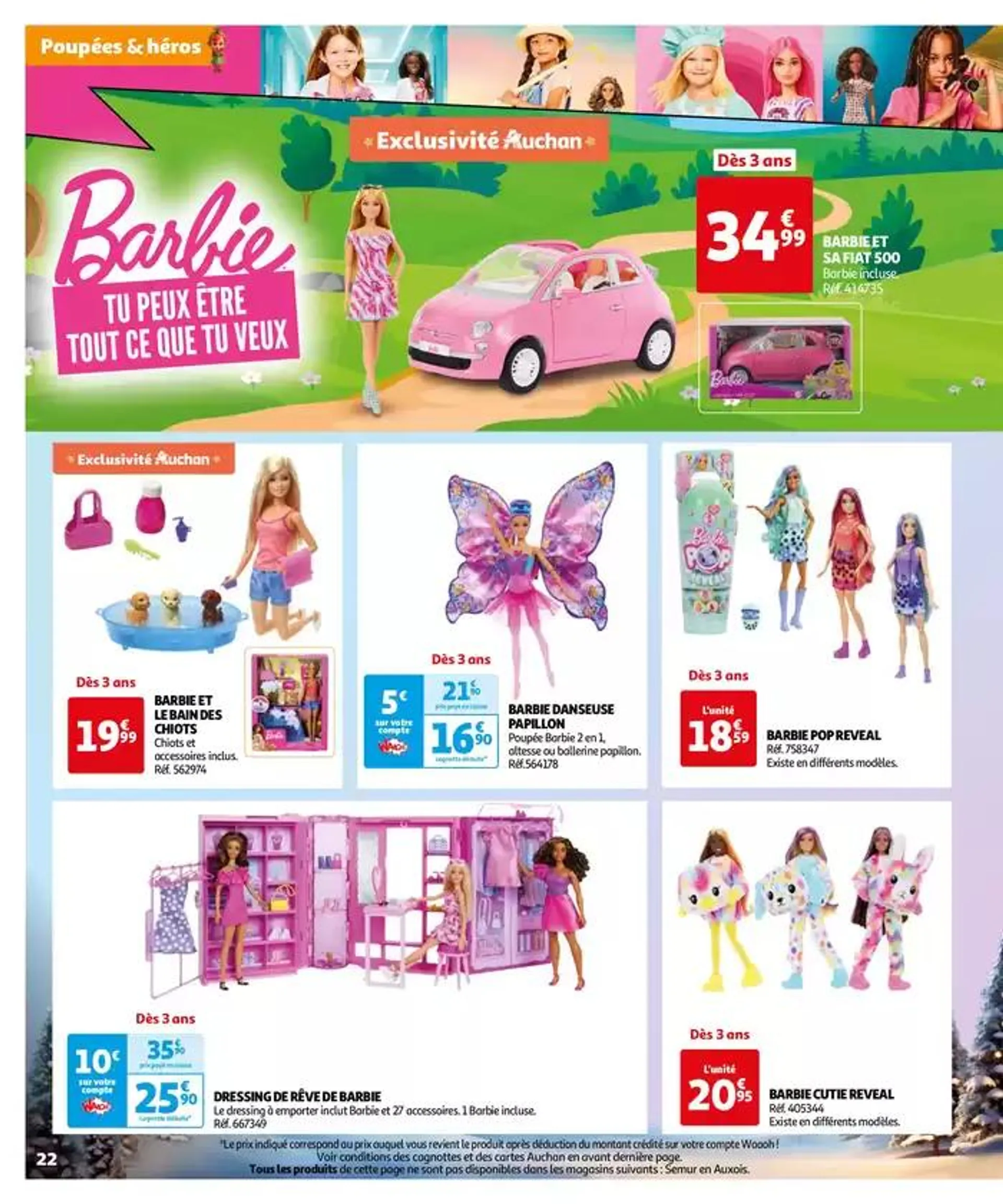 Réveillons Noël, un max de promos pour les fêtes du 11 octobre au 6 décembre 2024 - Catalogue page 22