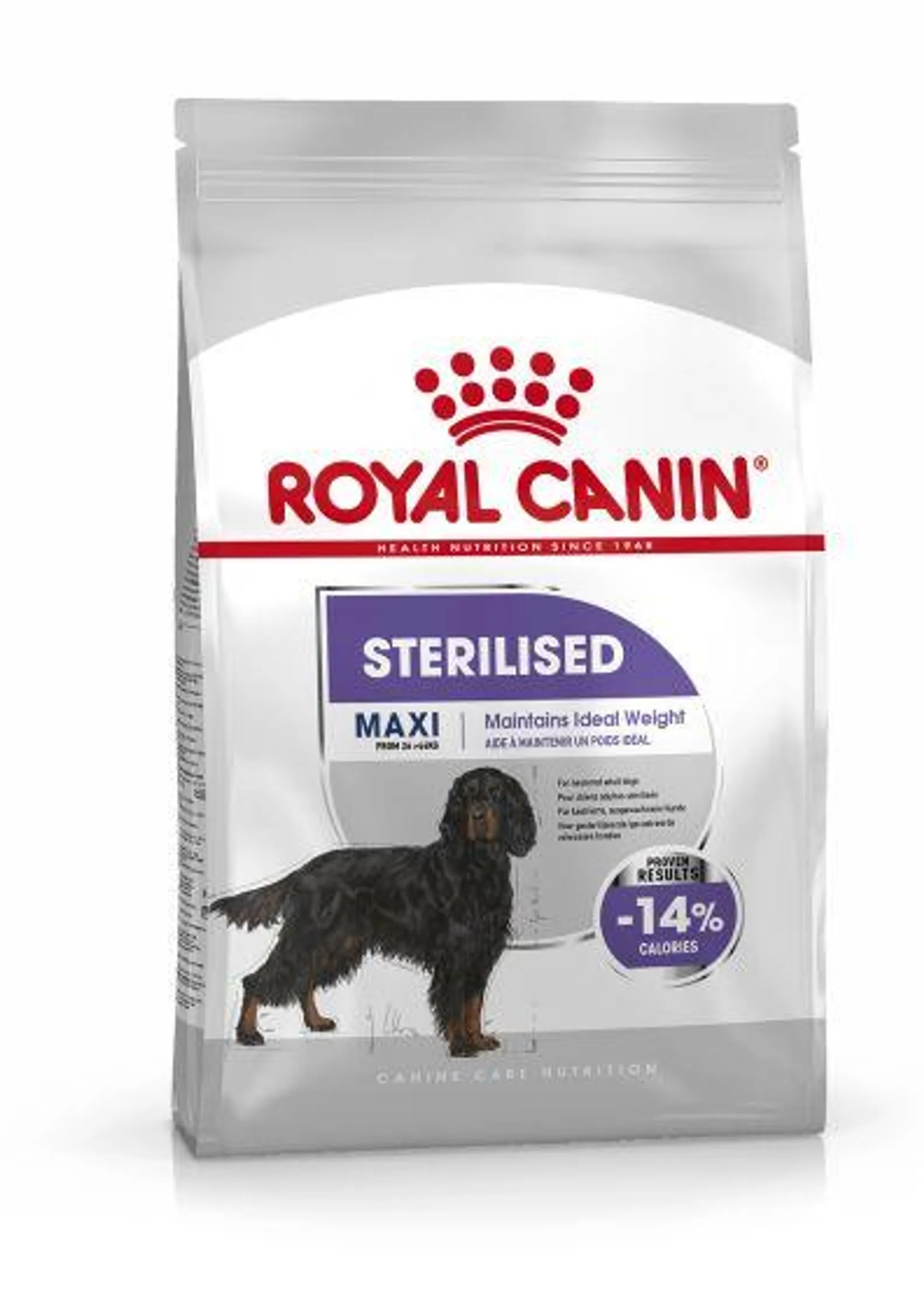 Croquettes chien Maxi Sterilised