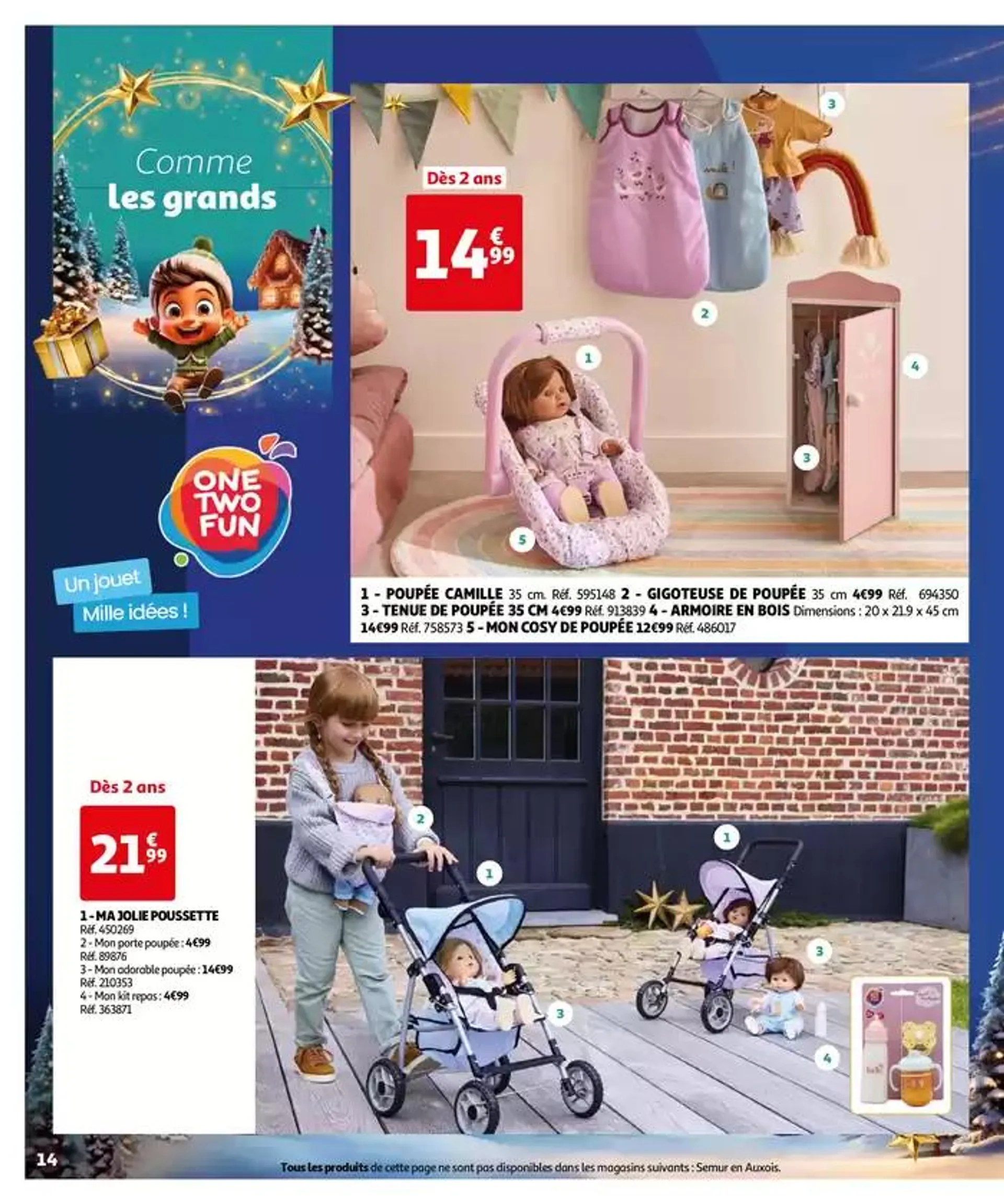 Réveillons Noël, un max de promos pour les fêtes du 11 octobre au 6 décembre 2024 - Catalogue page 14