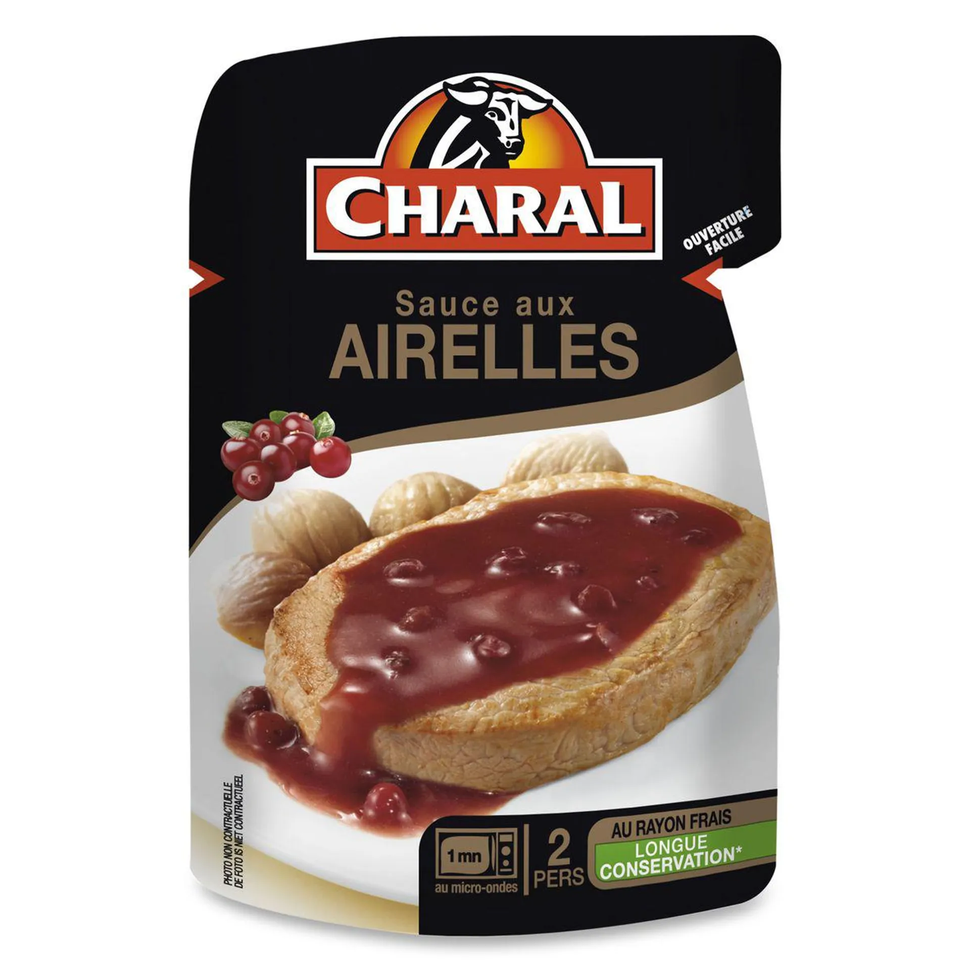 CHARAL Sauce aux airelles 2 personnes 120g