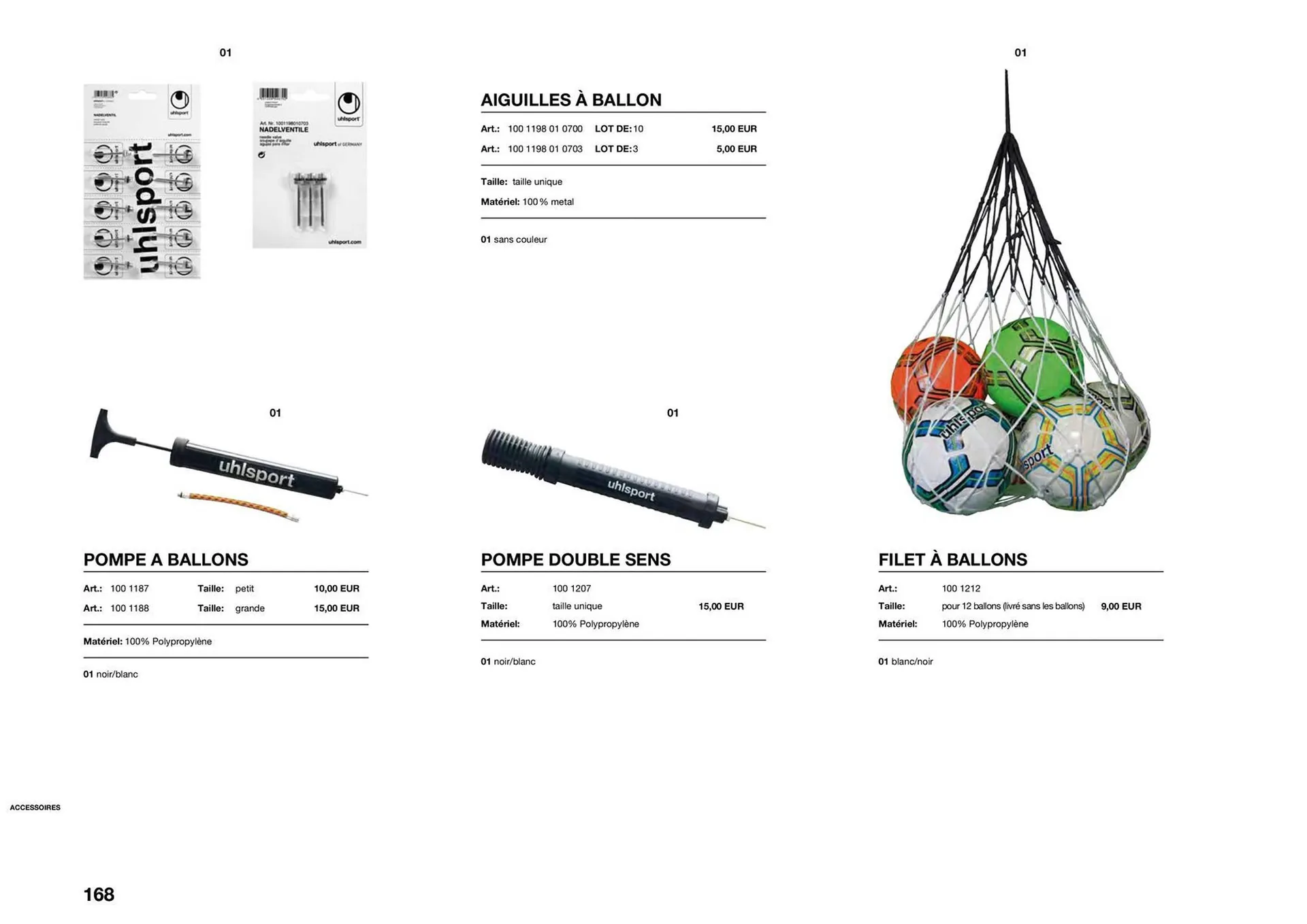 Catalogue Uhlsport du 24 janvier au 31 août 2024 - Catalogue page 168