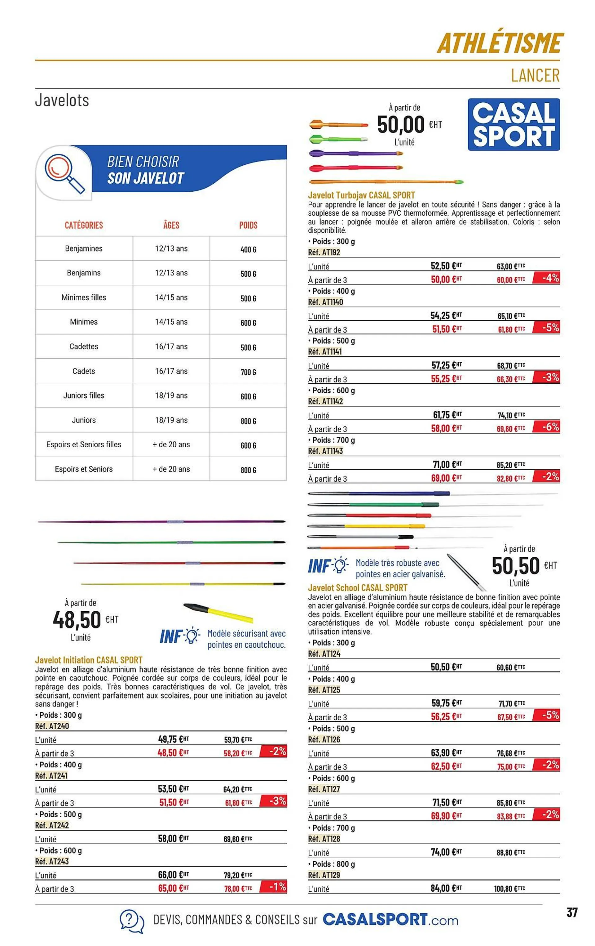 Catalogue Casal Sport du 1 février au 28 décembre 2024 - Catalogue page 8