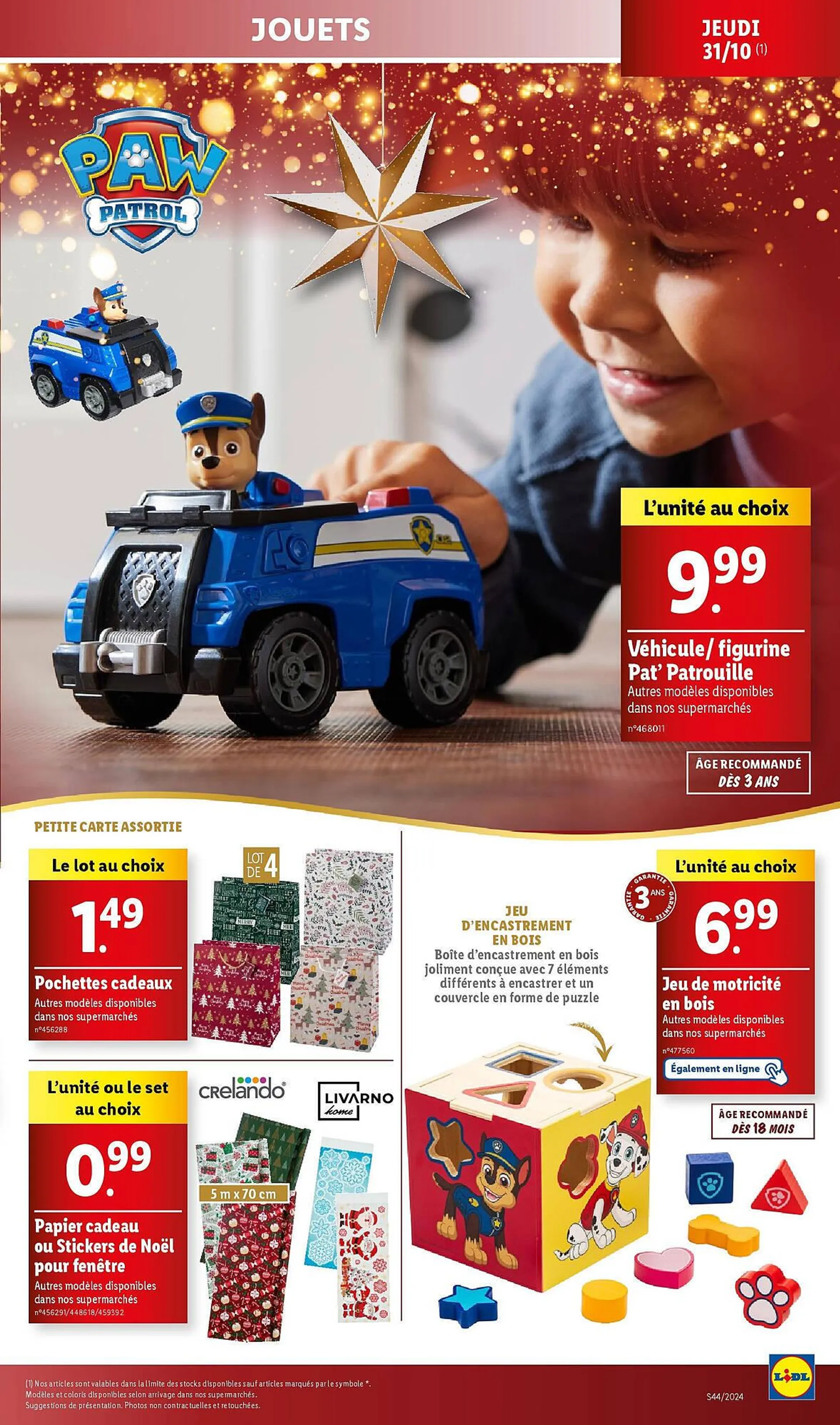 Catalogue Lidl du 31 octobre au 4 novembre 2024 - Catalogue page 19