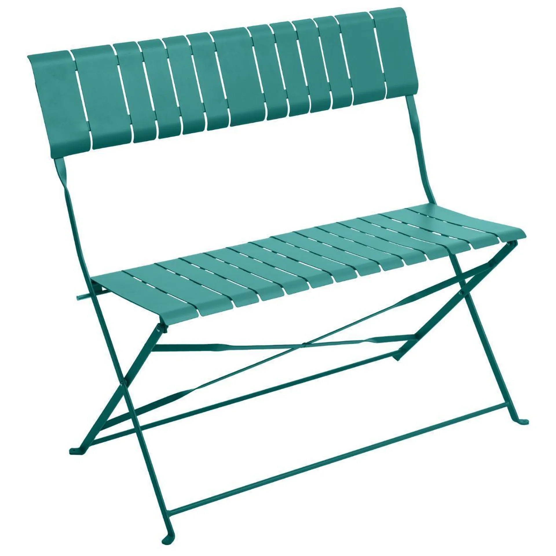 Banc Nasca 2 places - 90 x 48.5 x H 86.5 cm - Vert yucca - HESPERIDE