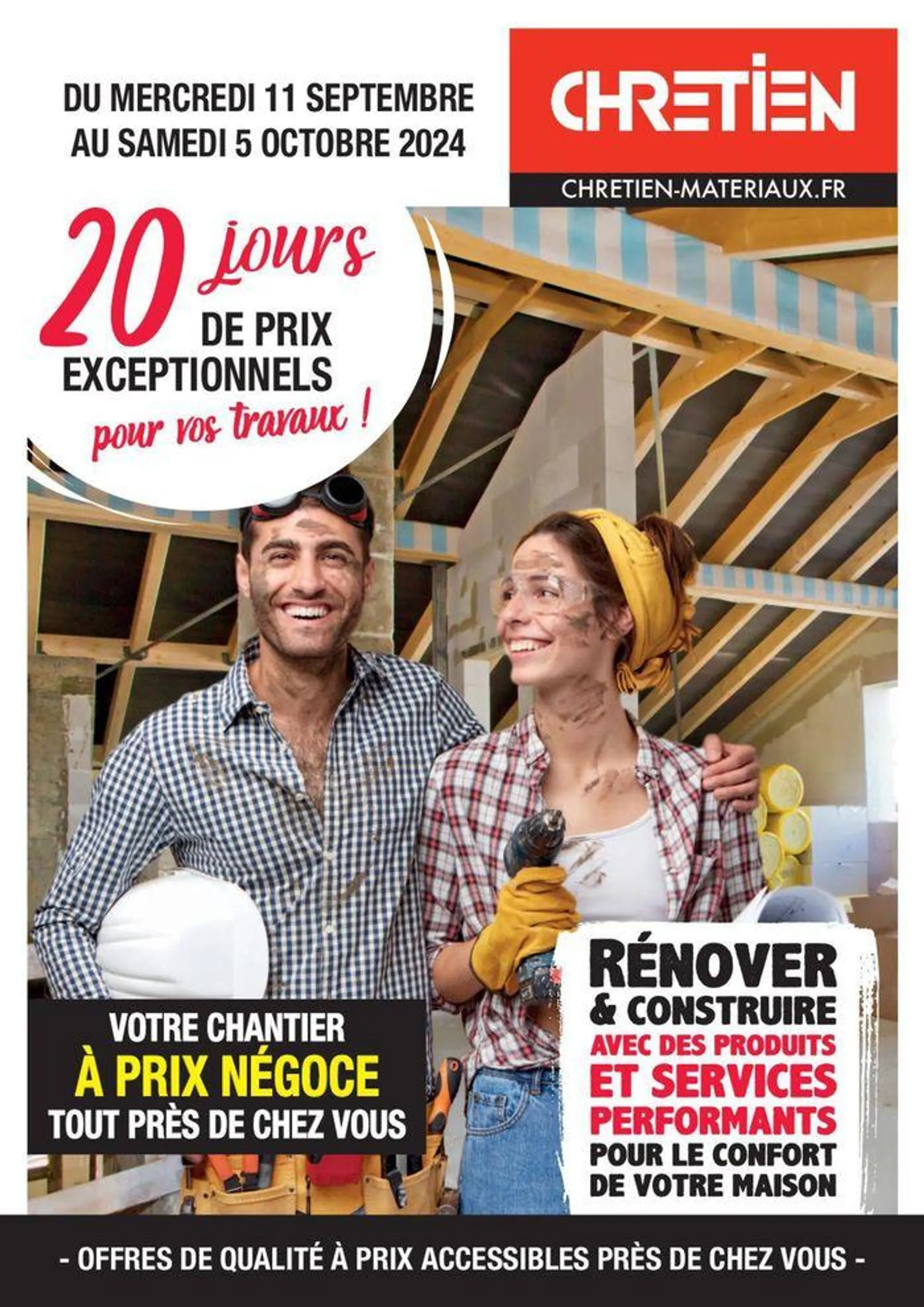 Votre chantier à prix négoce tout près de chez vous ! - 1