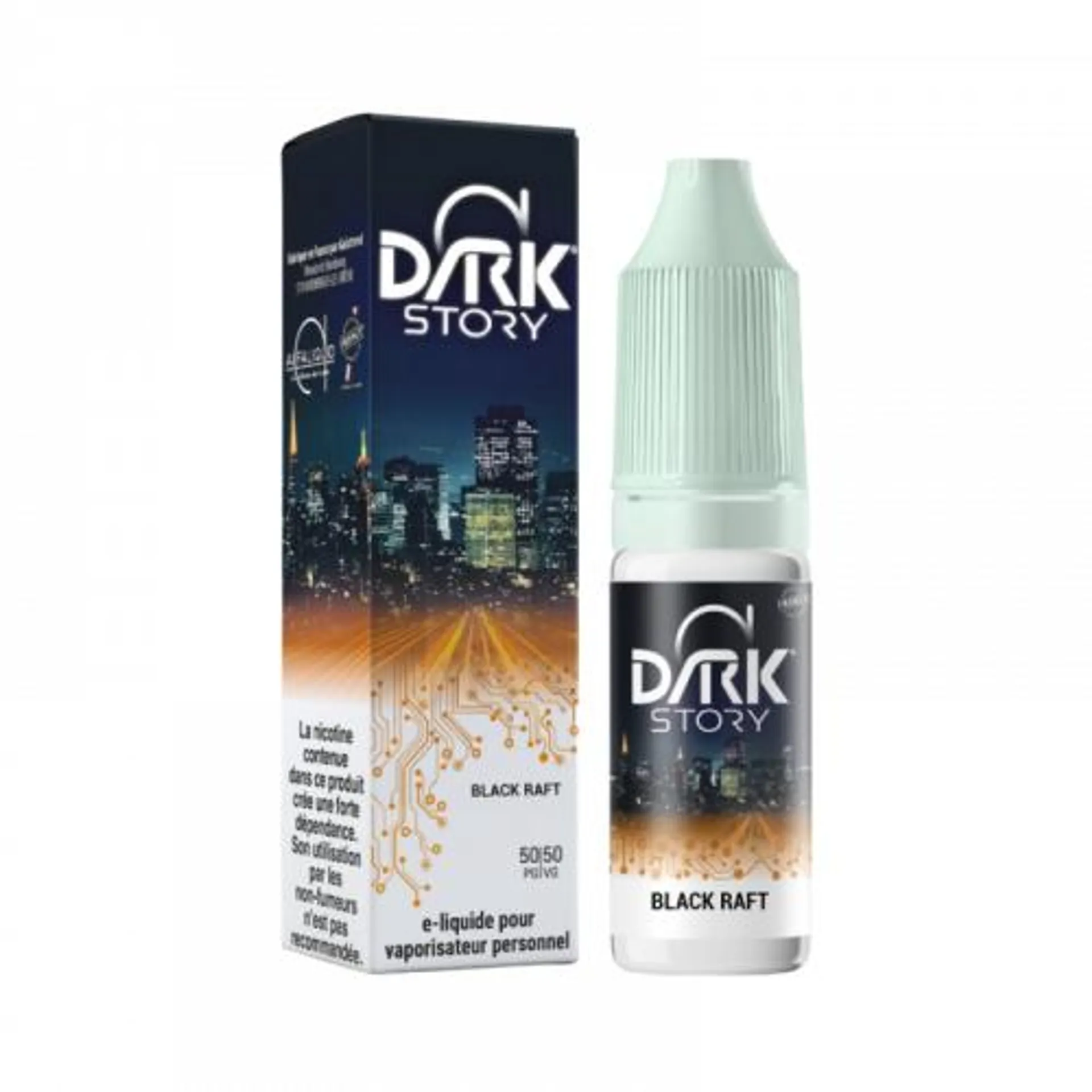 E Liquide BLACK RAFT 10 ml - Dark Story