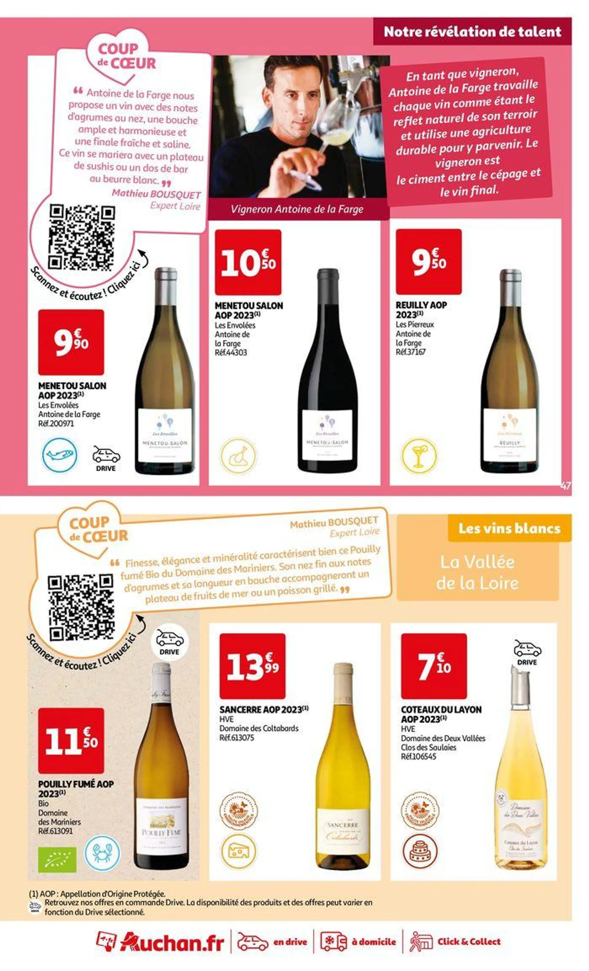 Foire au vins : Un grand choix de cuvées du 24 septembre au 7 octobre 2024 - Catalogue page 47