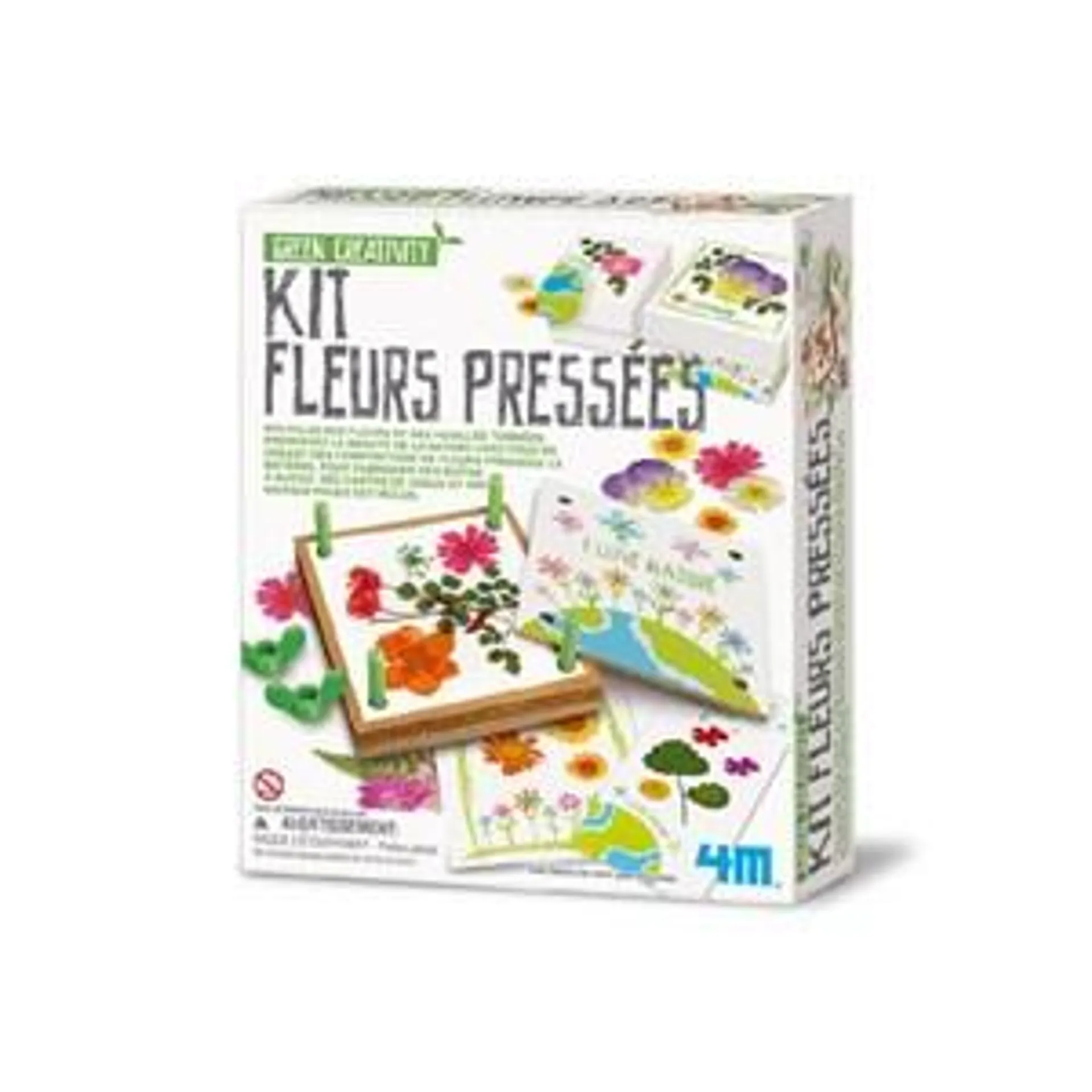 Kit fleurs pressées