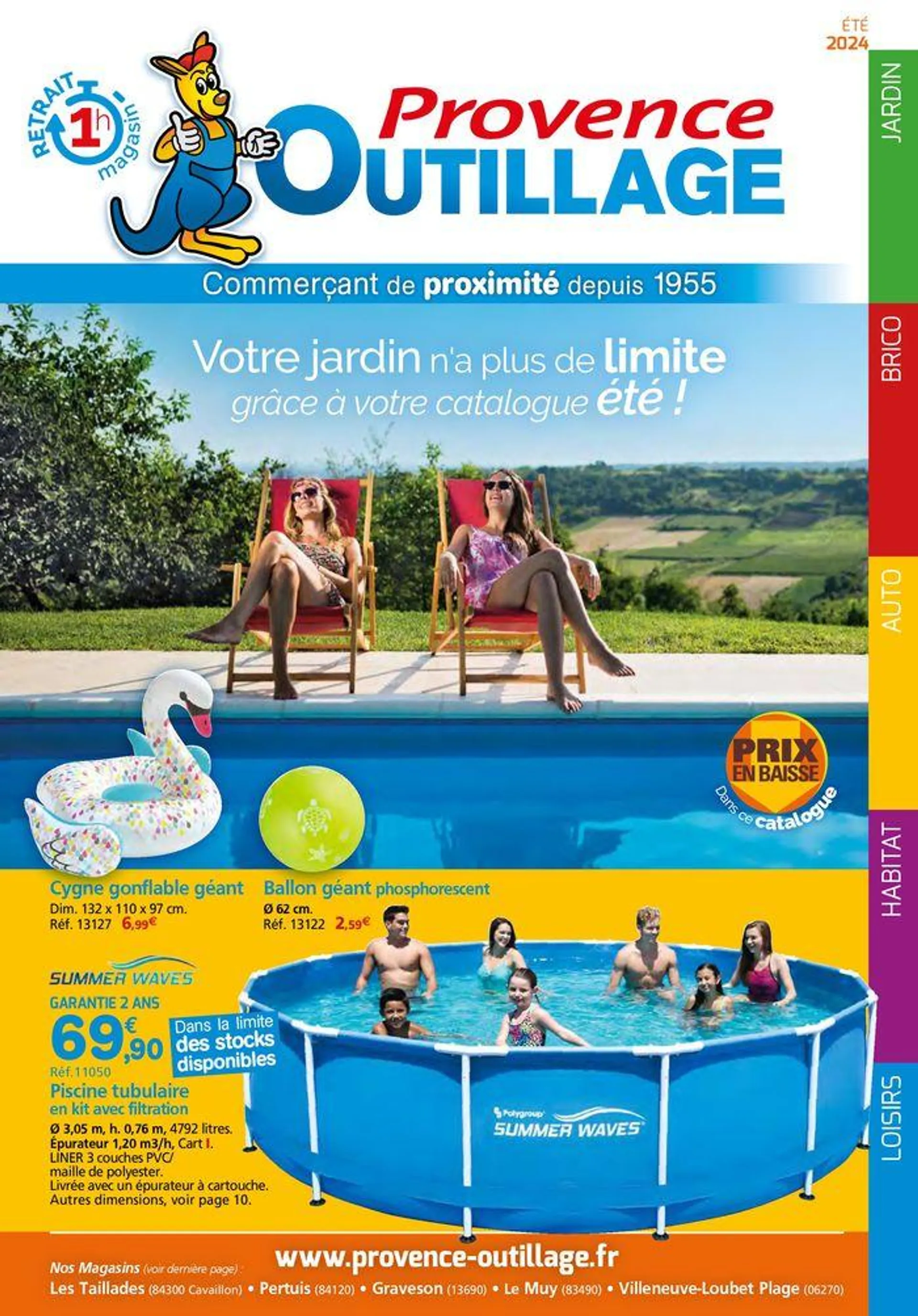 Catalogue Provence Outillage ÉTÉ 2024 - 1
