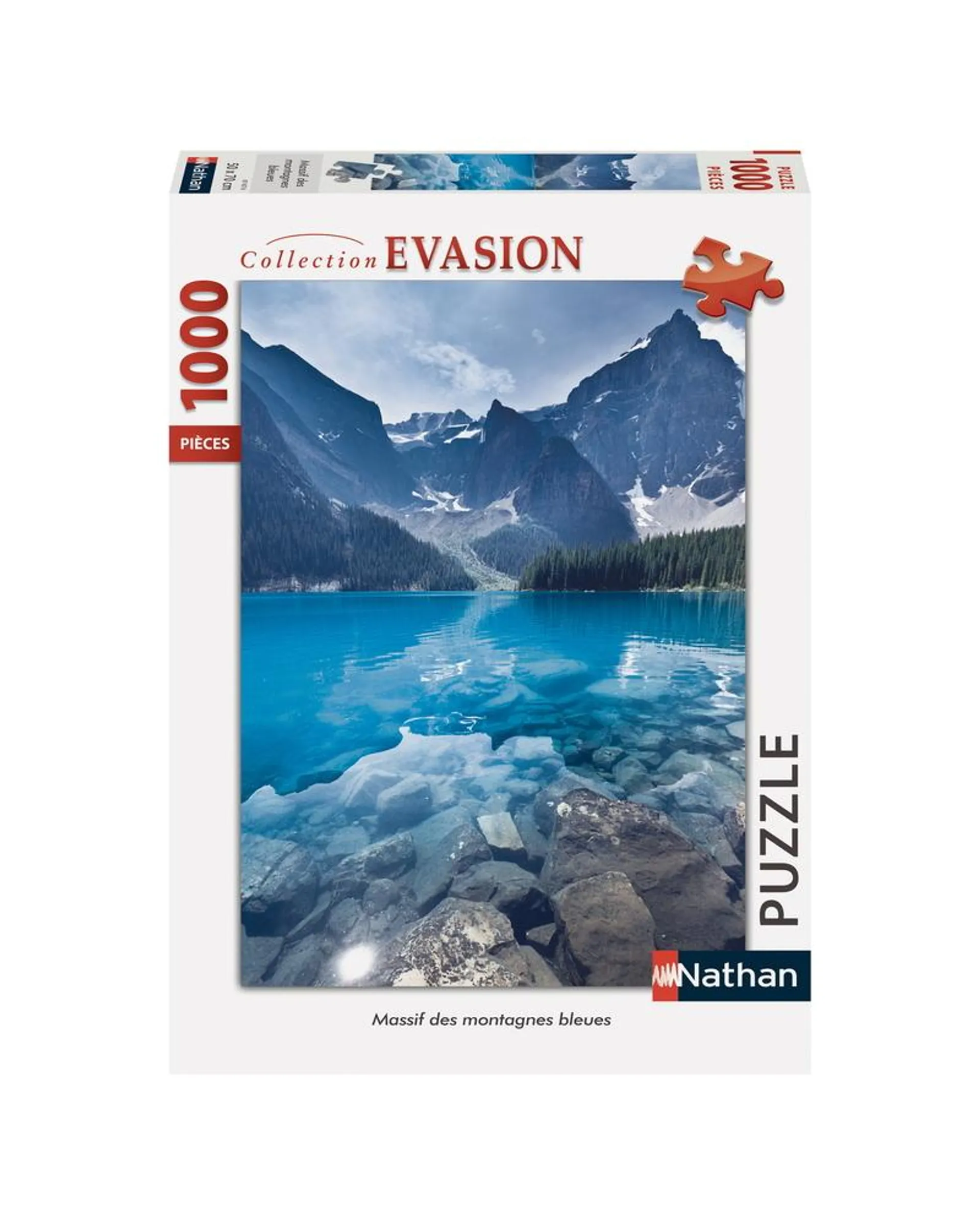 PUZZLE DE 1000 PIECES - MASSIF DE MONTAGNES