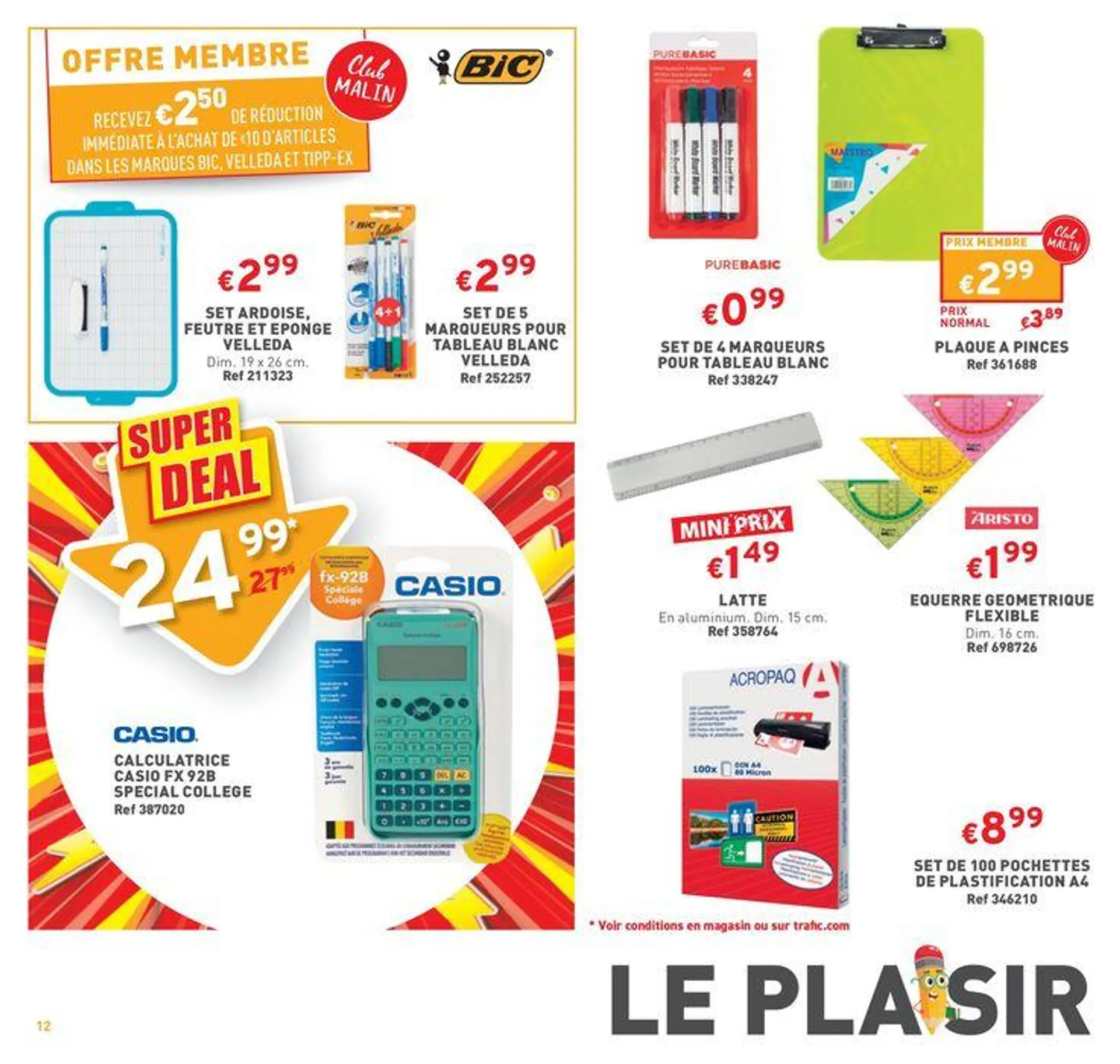 SUPER DEAL du 21 août au 26 août 2024 - Catalogue page 12