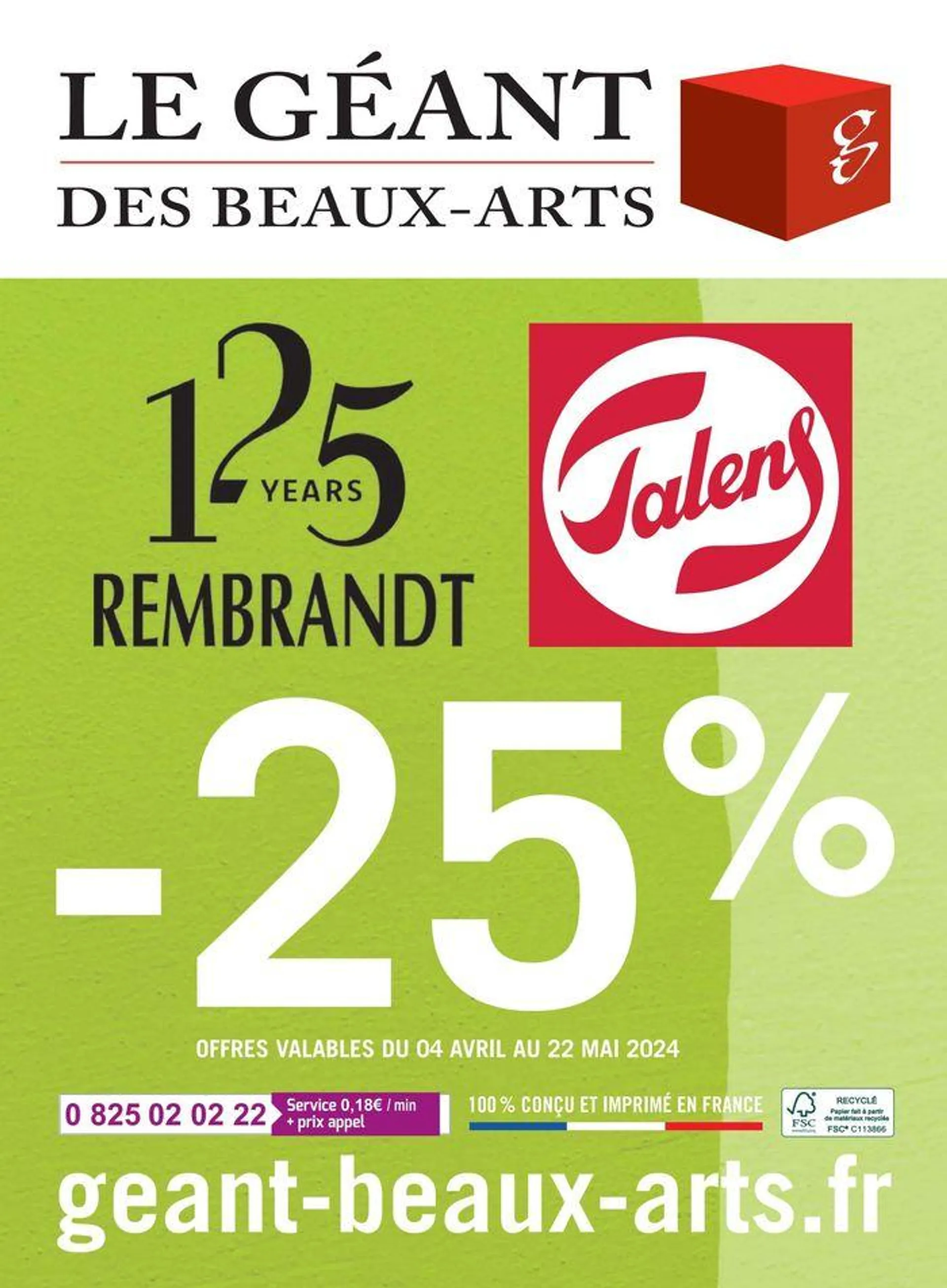 Catalogue Le Géant des Beaux-Arts - 1