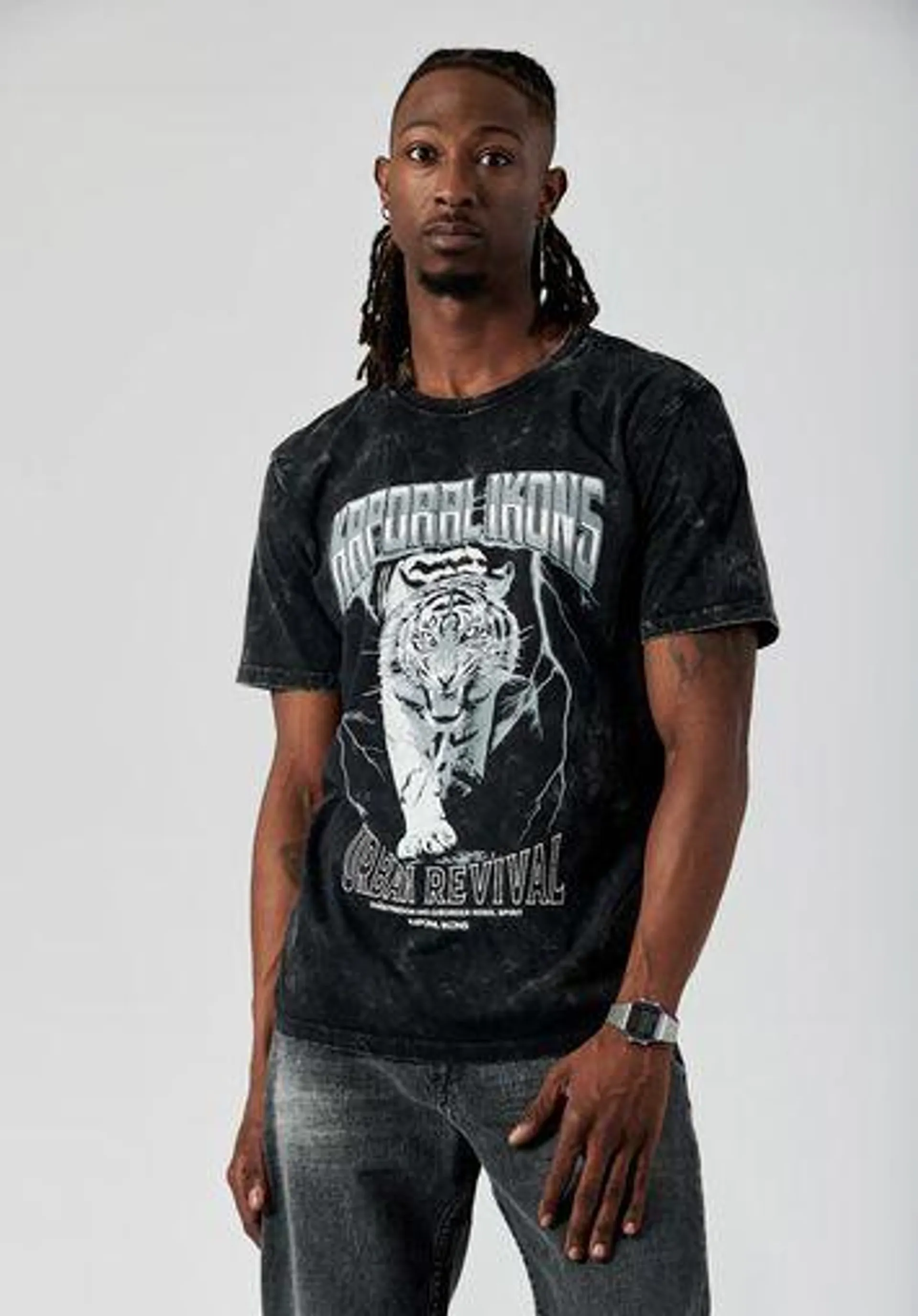 T-shirt noir Homme 100% coton bio