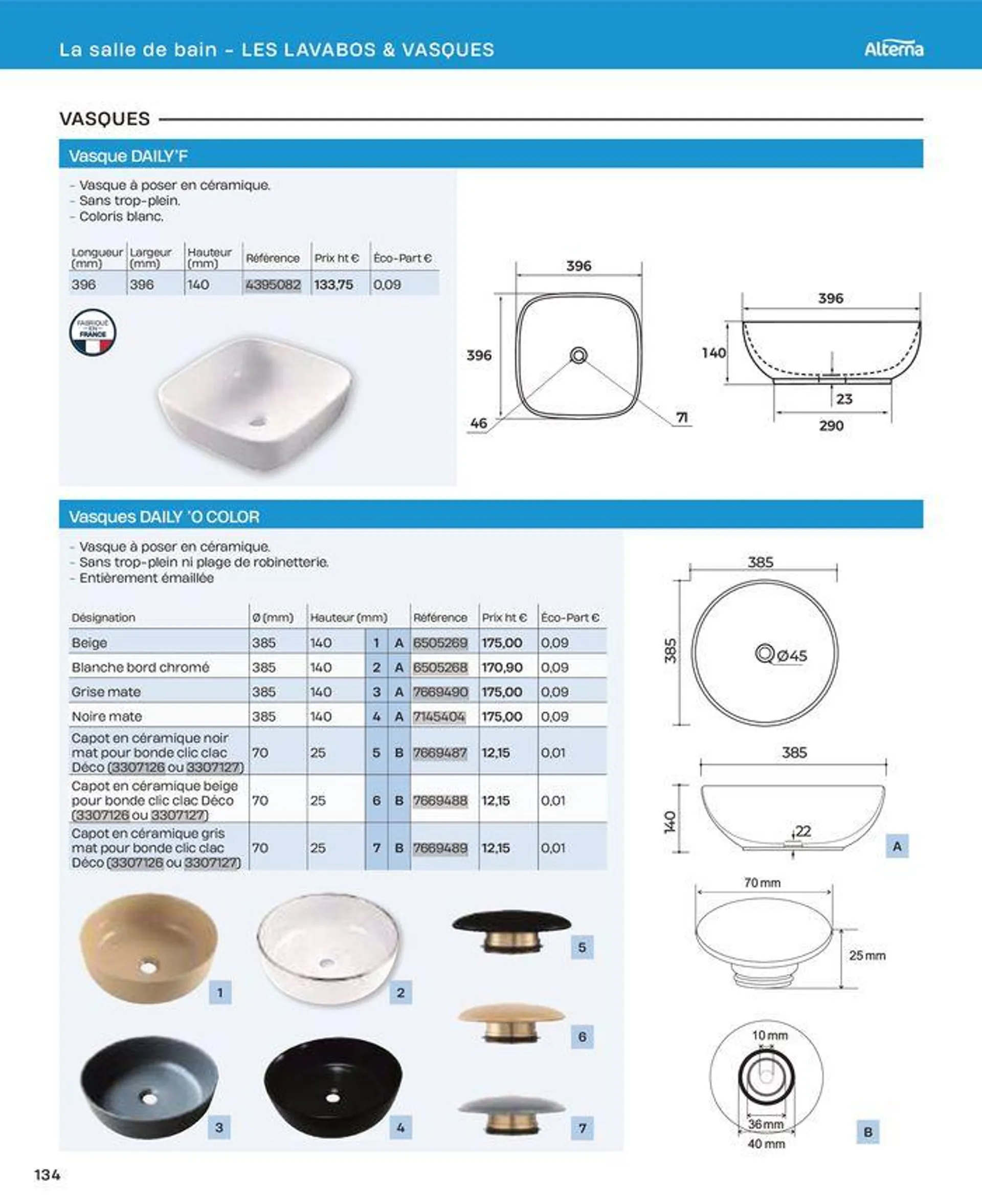 La salle de bain en toute sérénité du 2 juillet au 31 décembre 2024 - Catalogue page 134