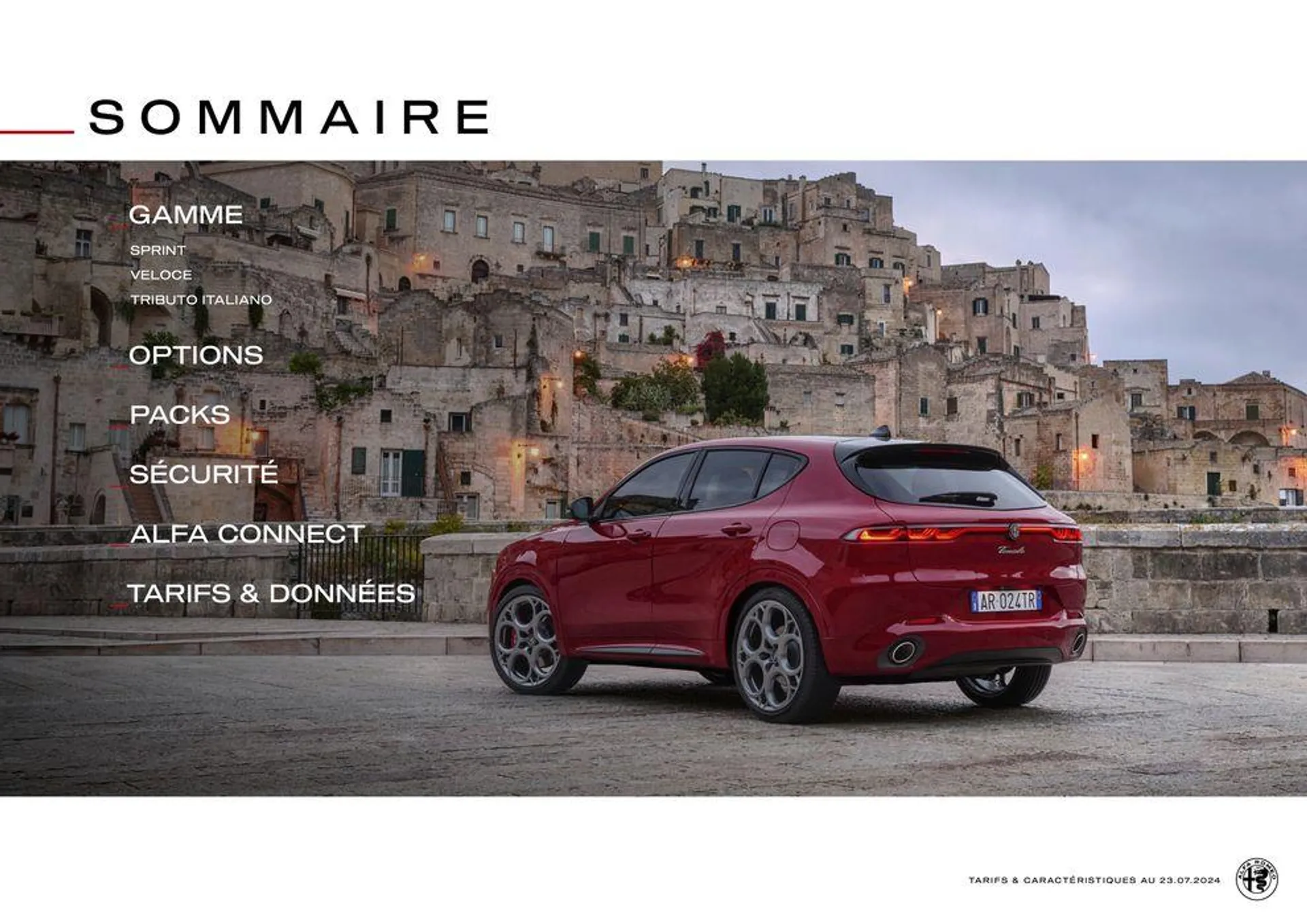 Alfa Romeo TONALE du 7 août au 7 août 2025 - Catalogue page 4