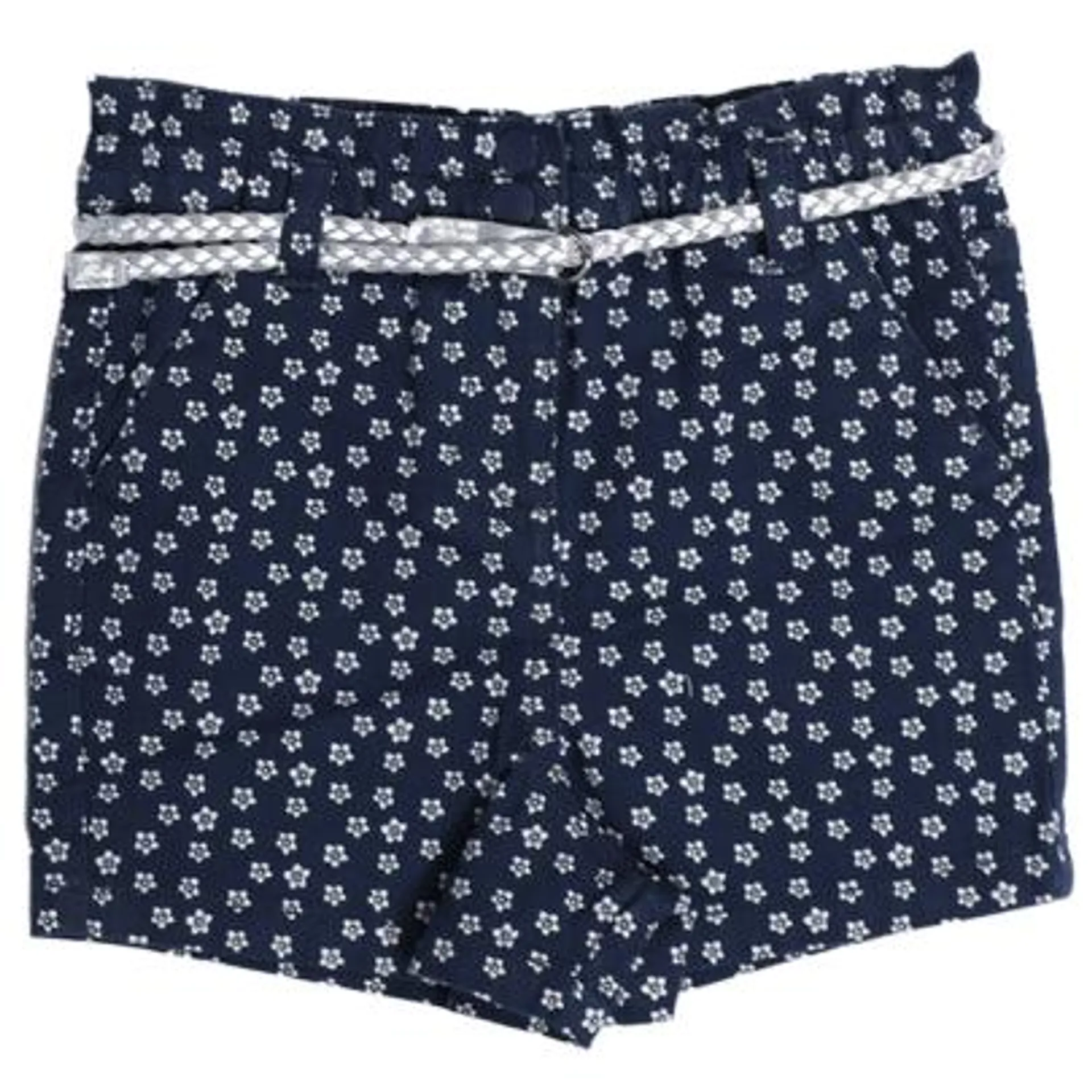 Short imprimé avec ceinture 3-6 ans