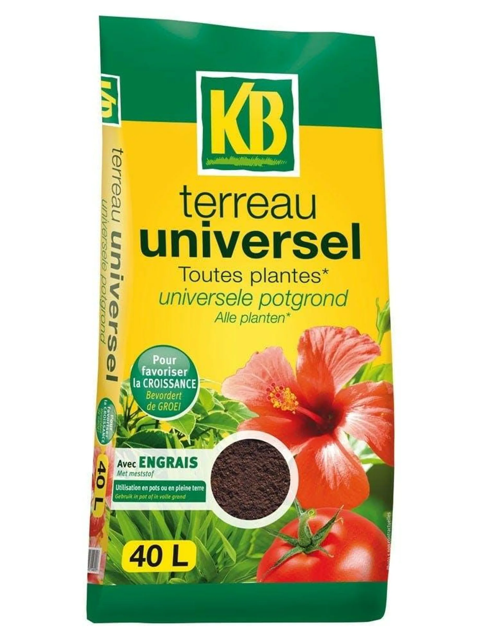 Palette De 60 Sacs De Terreau Universel Kb