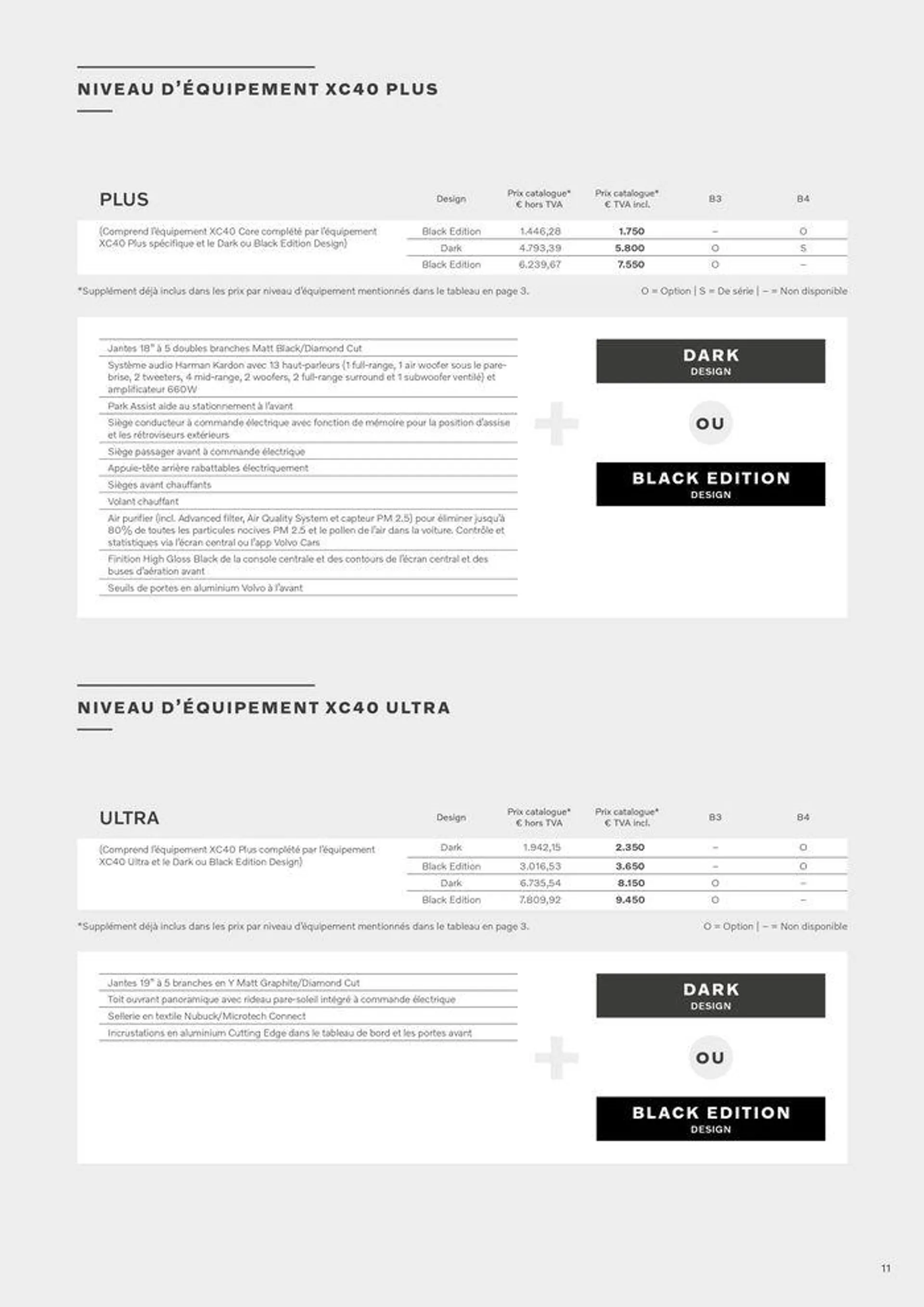 VOLVO XC40 B3/B4 du 18 juin au 31 décembre 2024 - Catalogue page 11