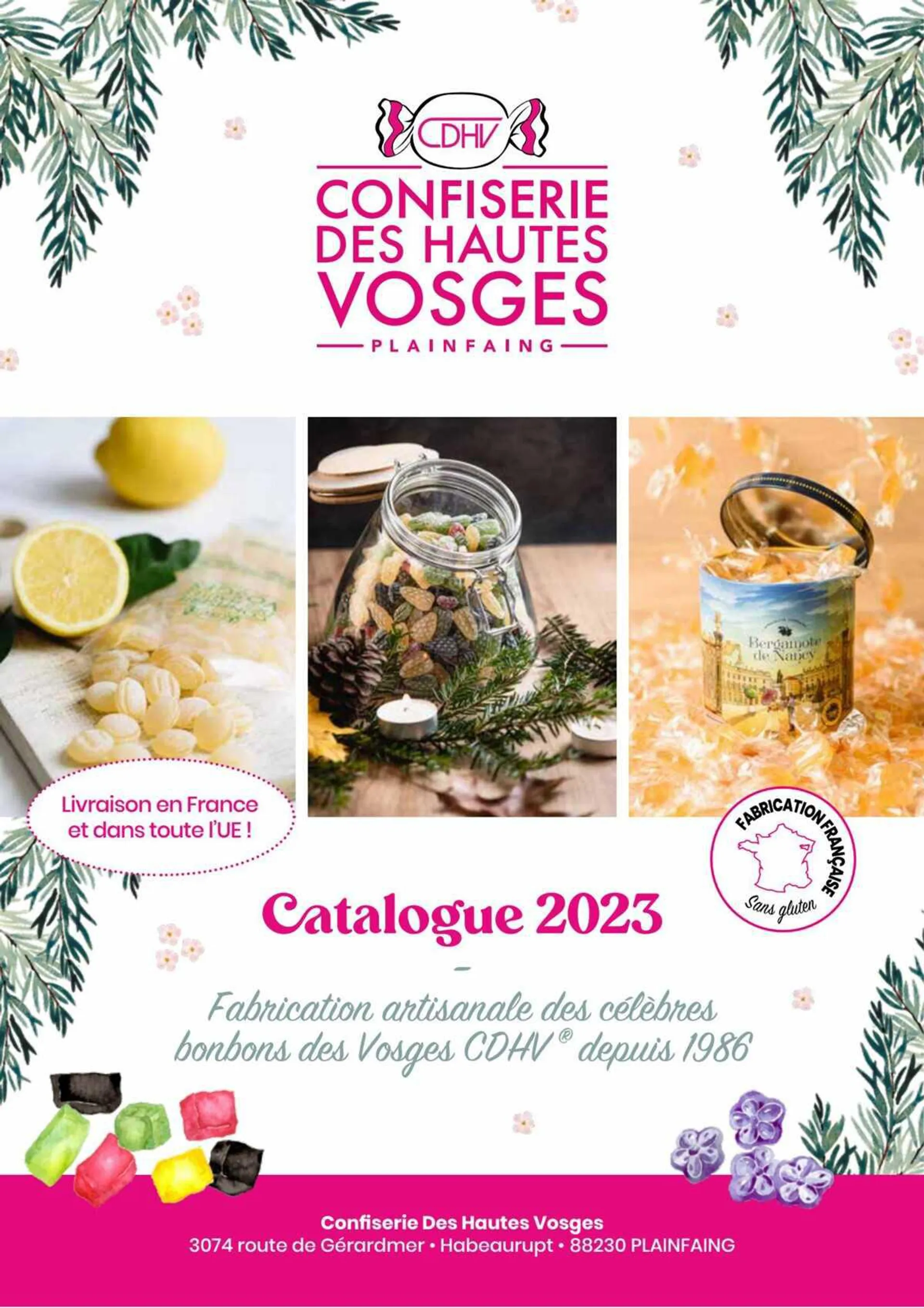 Catalogue Confiserie Des Hautes Vosges du 13 juillet au 30 avril 2024 - Catalogue page 