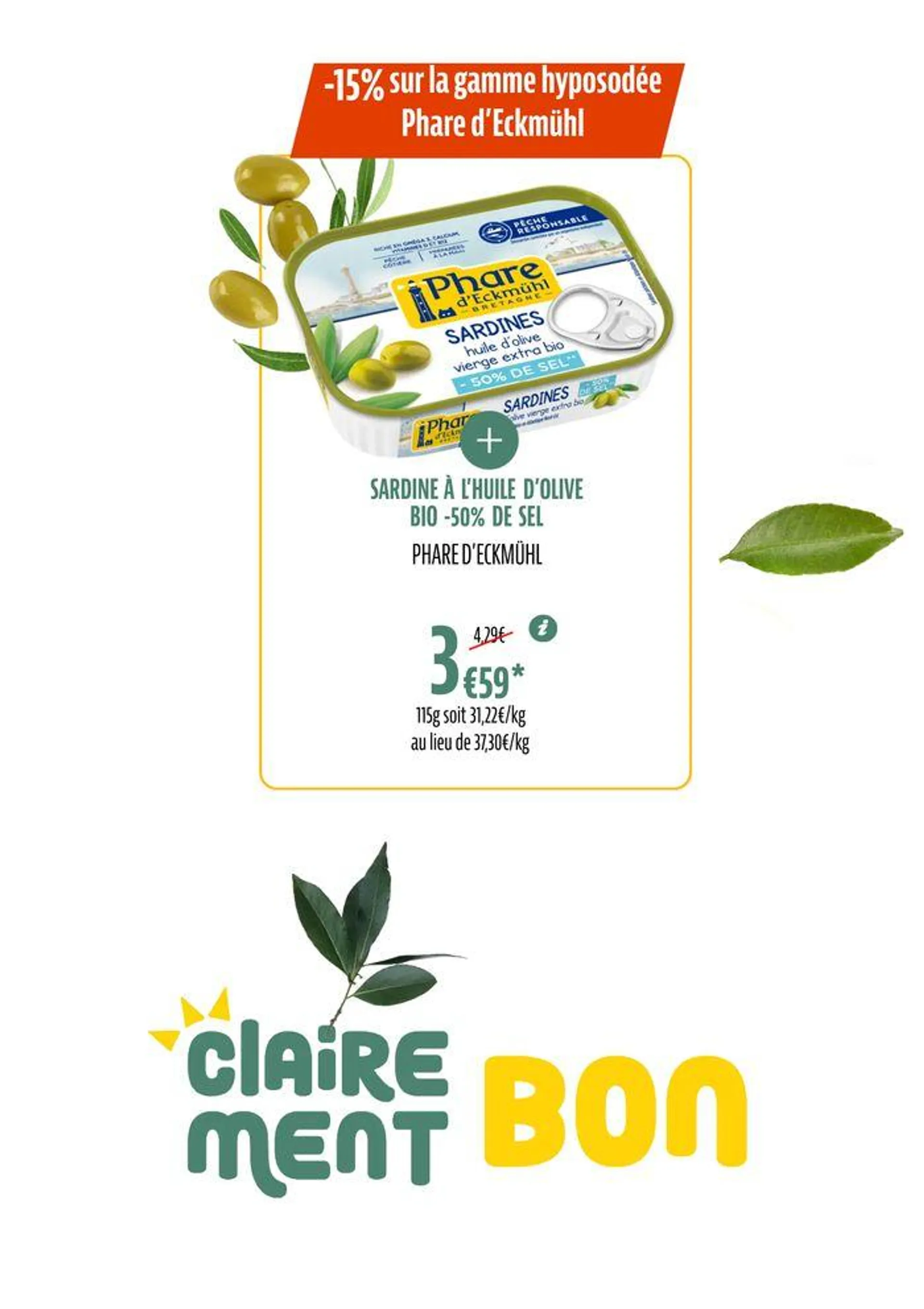 TOUTES NOS PROMOS BIO POUR UN ÉTÉ SAVOUREUX du 1 juillet au 31 juillet 2024 - Catalogue page 13