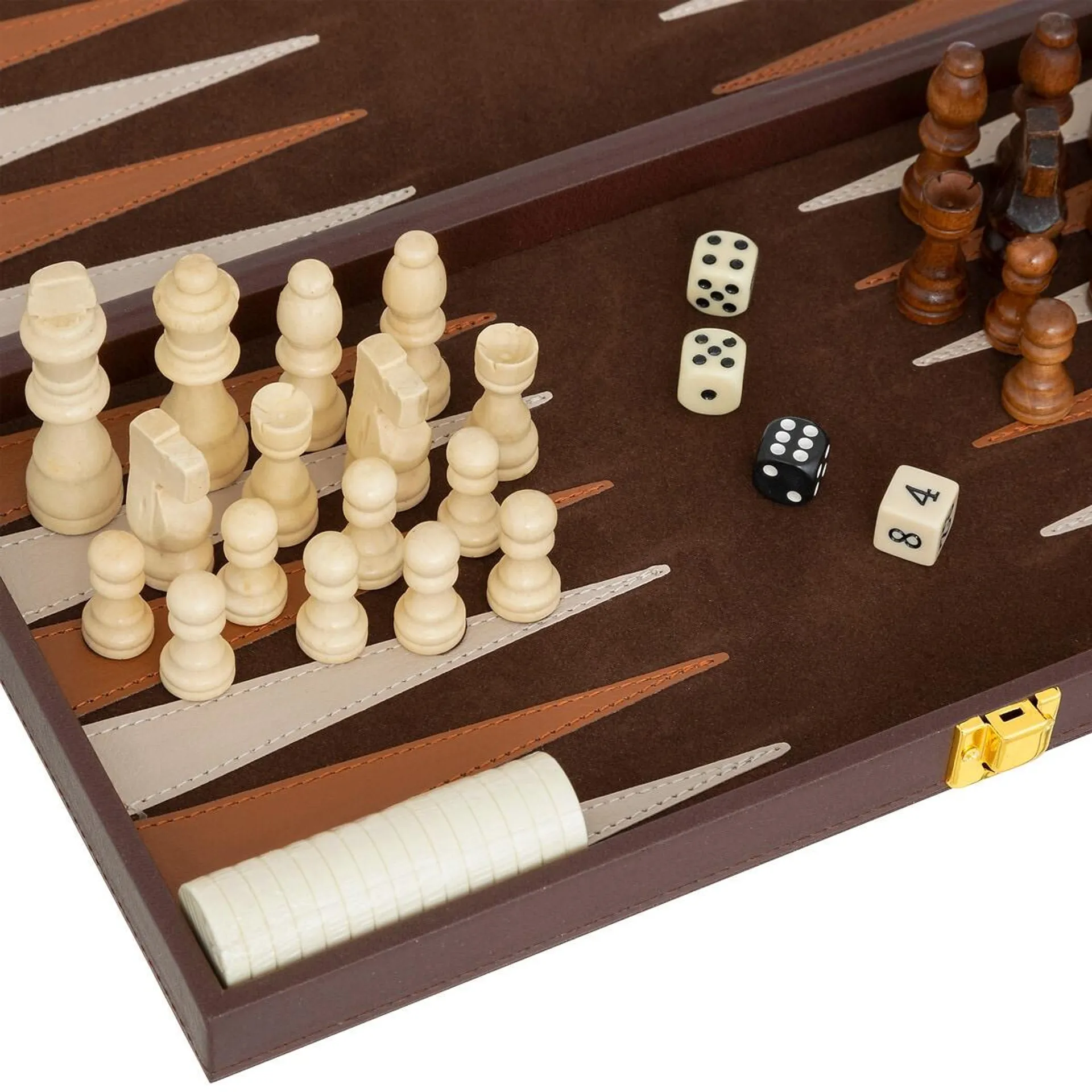 Jeu backgammon échecs "Jule"