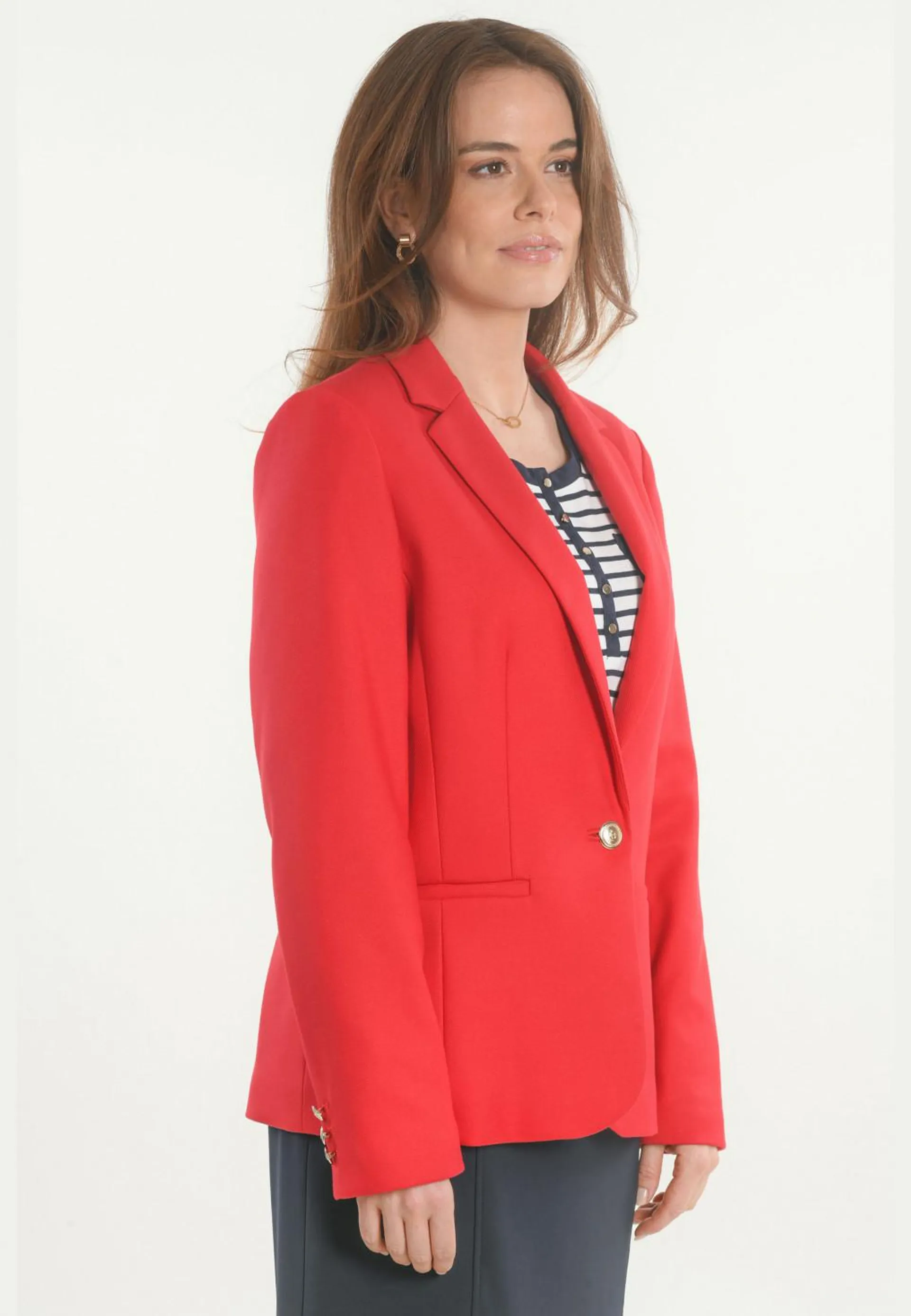 DACHELOR - VESTE TAILLEUR - ROUGE