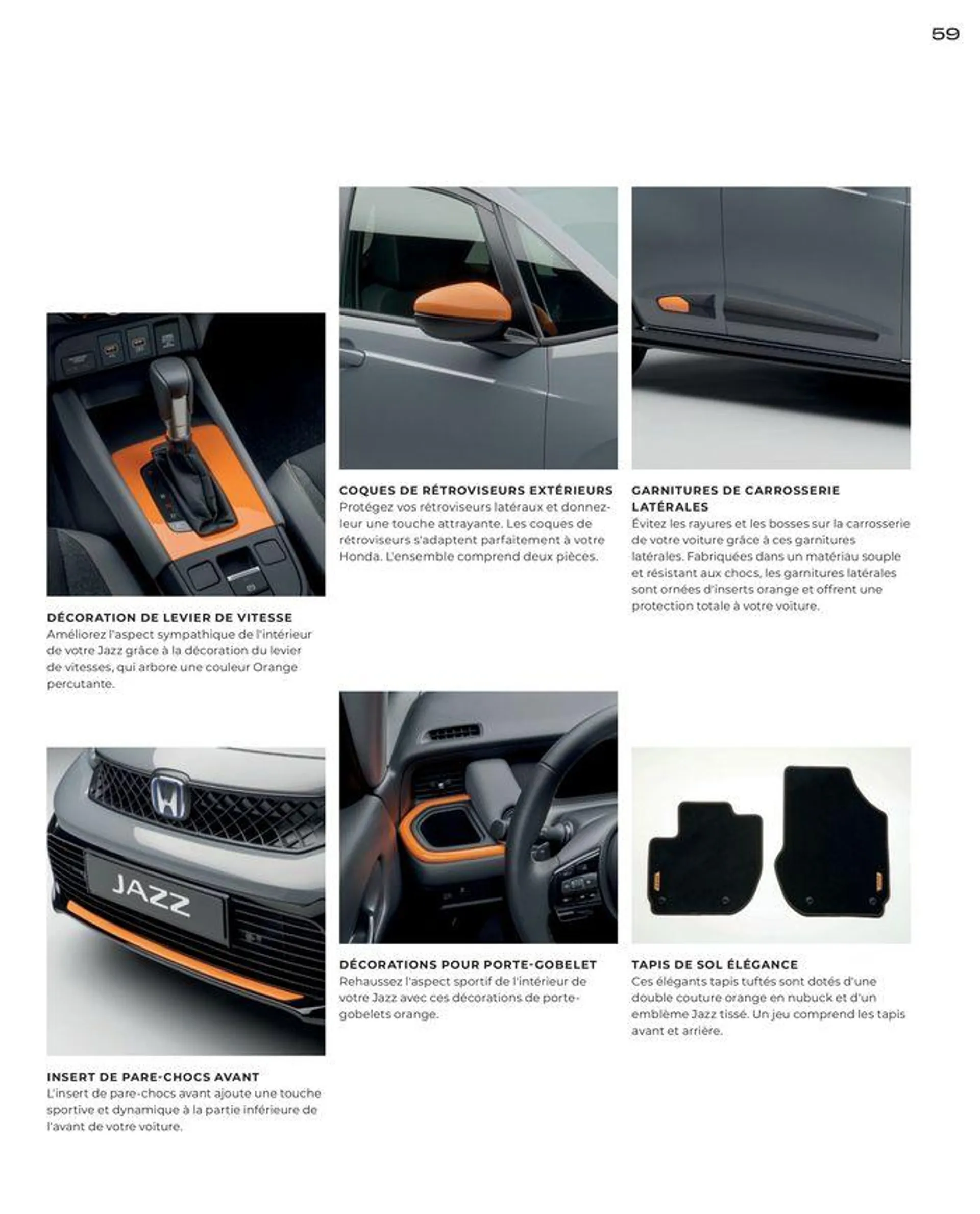 Honda JAZZ  du 2 février au 30 septembre 2024 - Catalogue page 59