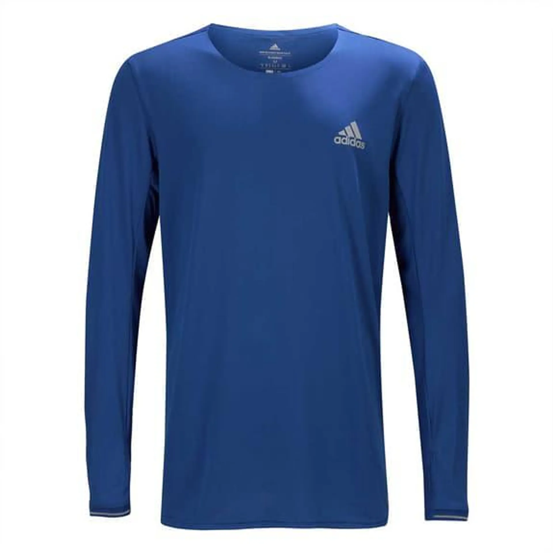 T-shirt adidas Fast manche longue bleu marine