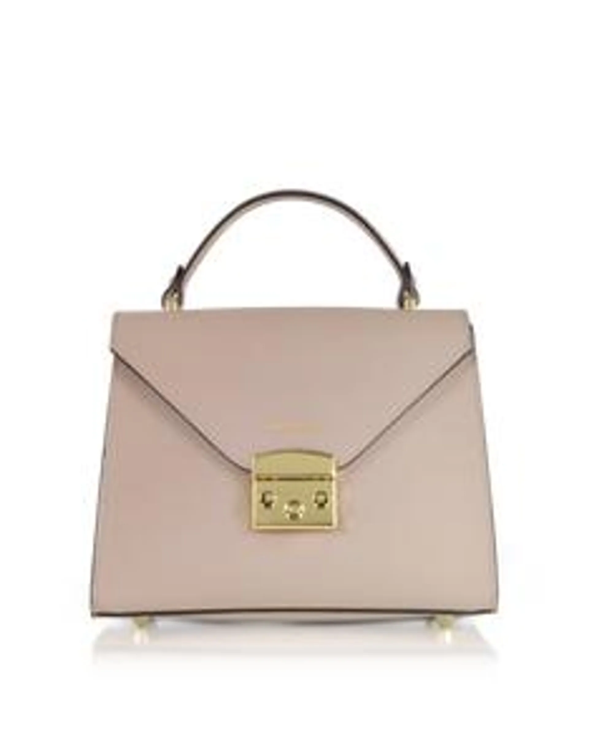 LE PARMENTIER - Peggy Leather Top Handle Satchel Bag