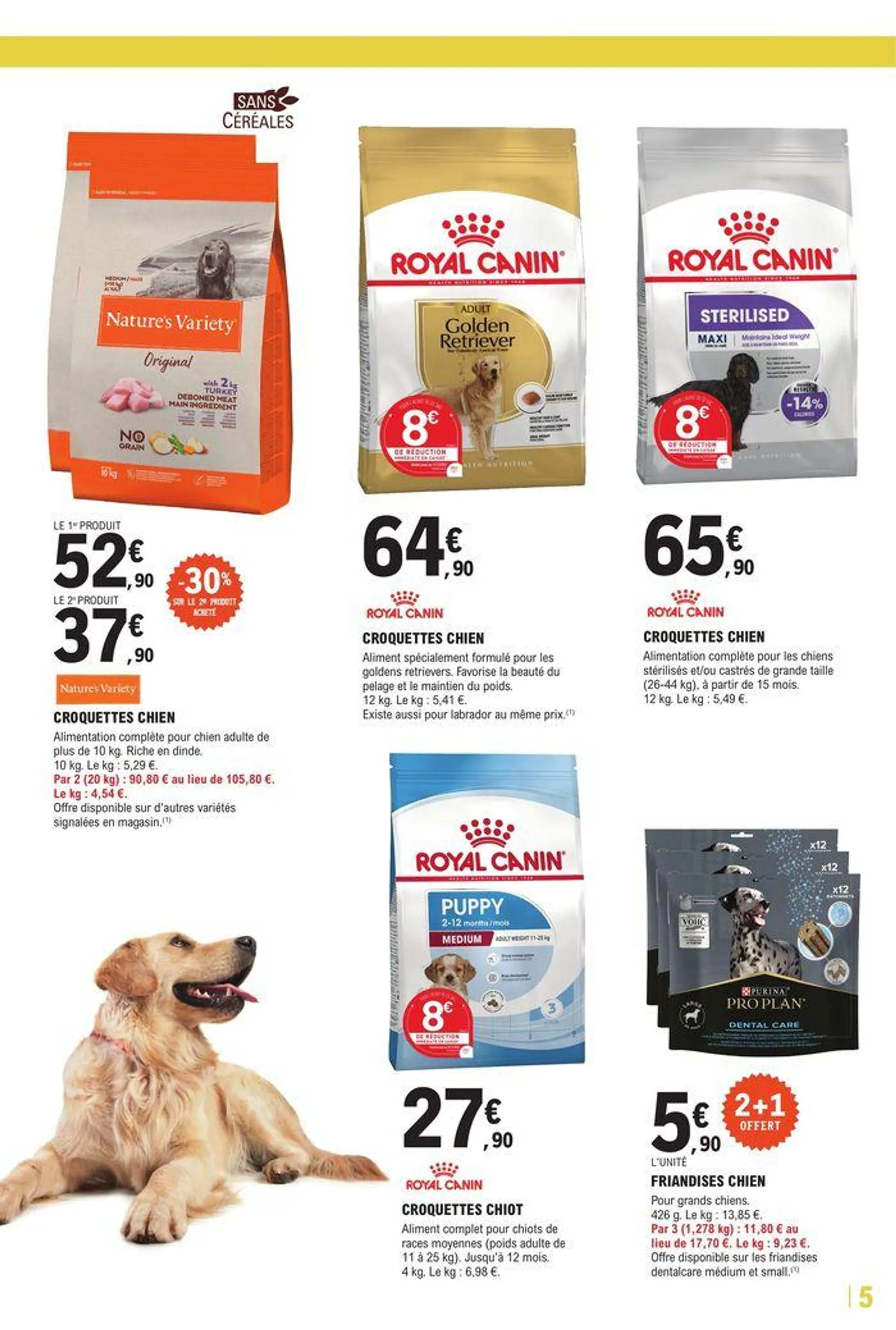 Top promos pour vos animaux du 2 juillet au 13 juillet 2024 - Catalogue page 5