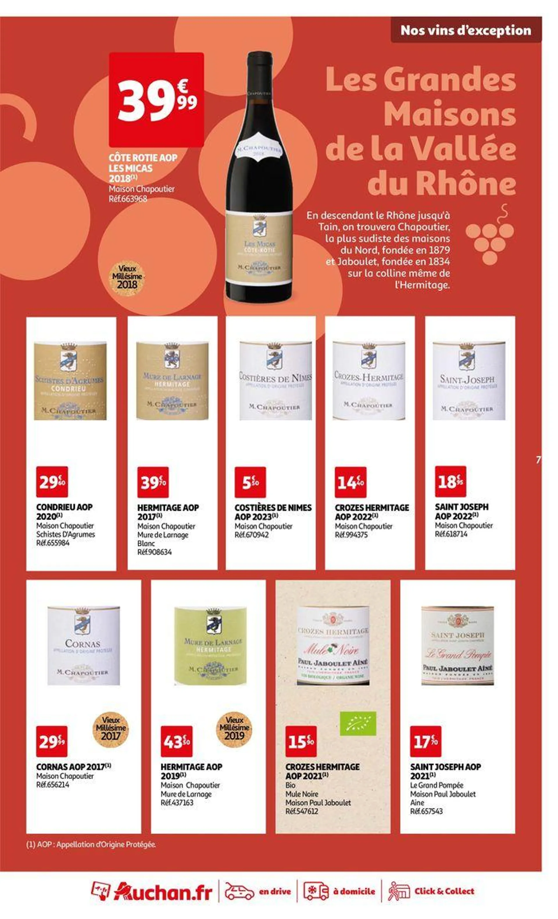 Foire au vins : Un grand choix de cuvées du 24 septembre au 7 octobre 2024 - Catalogue page 7