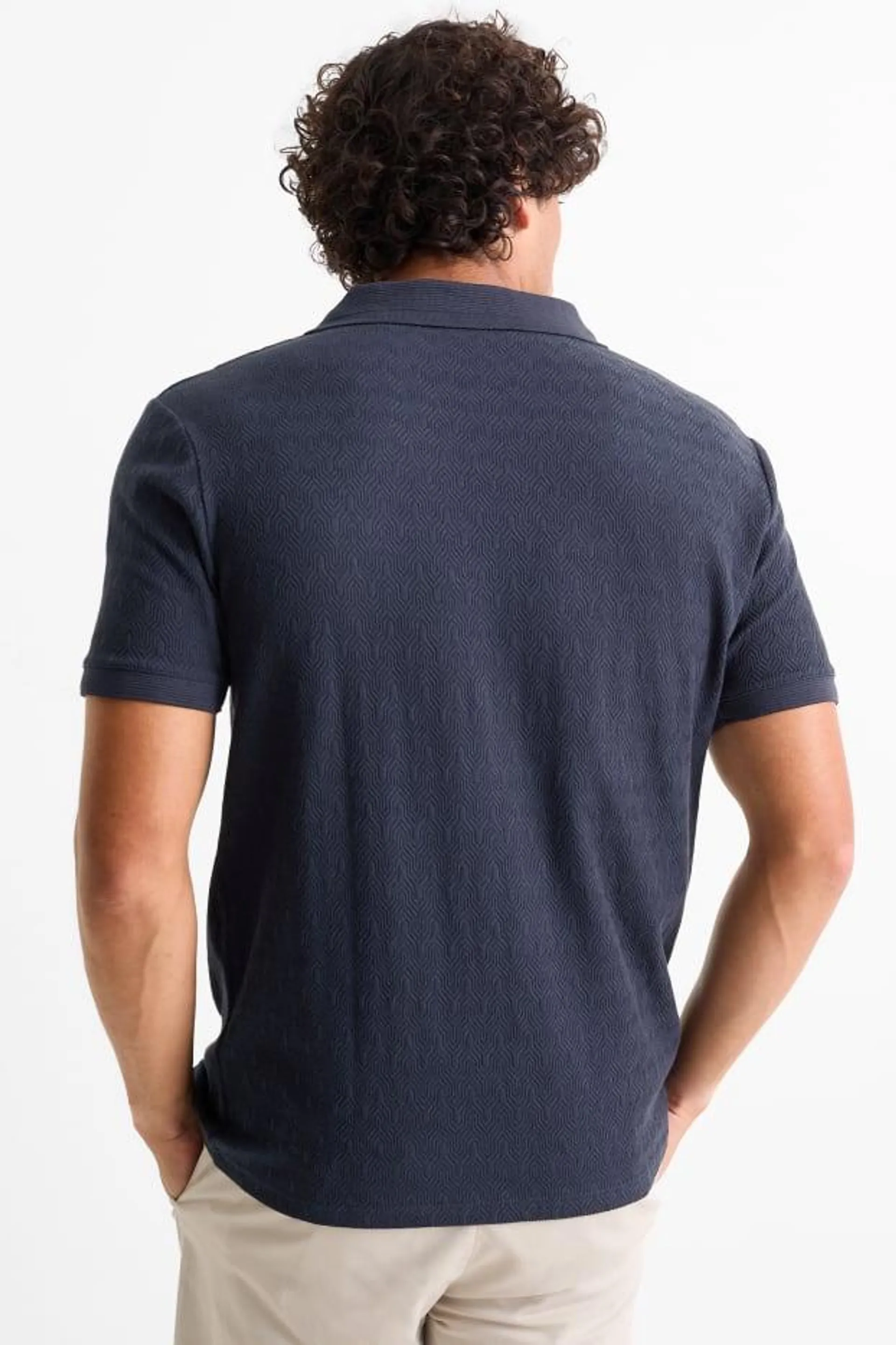 Polo shirt - textured