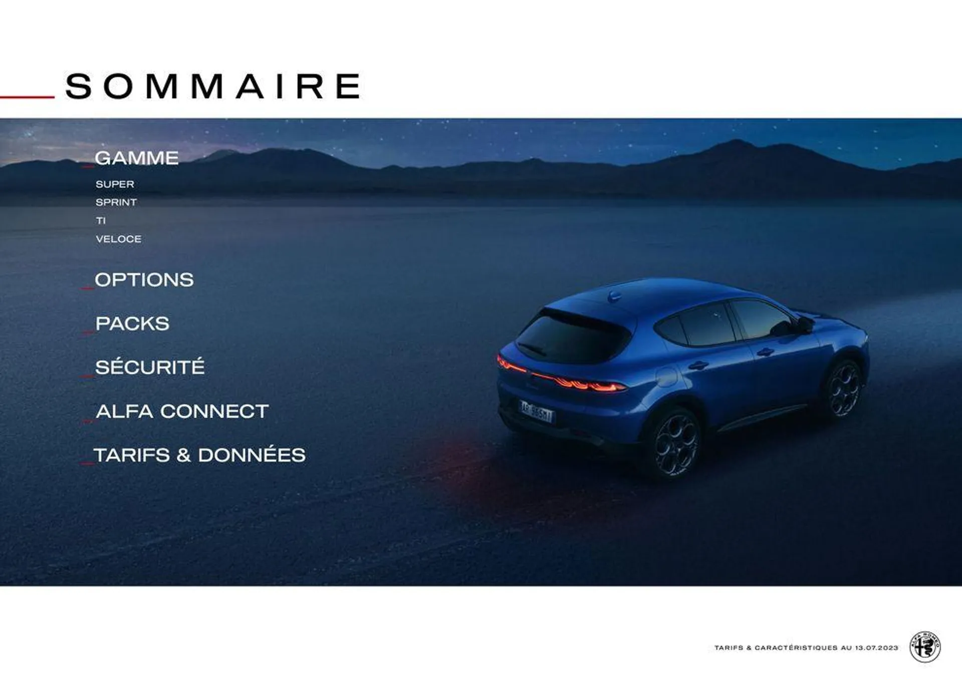 Catalogue Alfa Romeo TONALE du 29 décembre au 28 décembre 2024 - Catalogue page 4