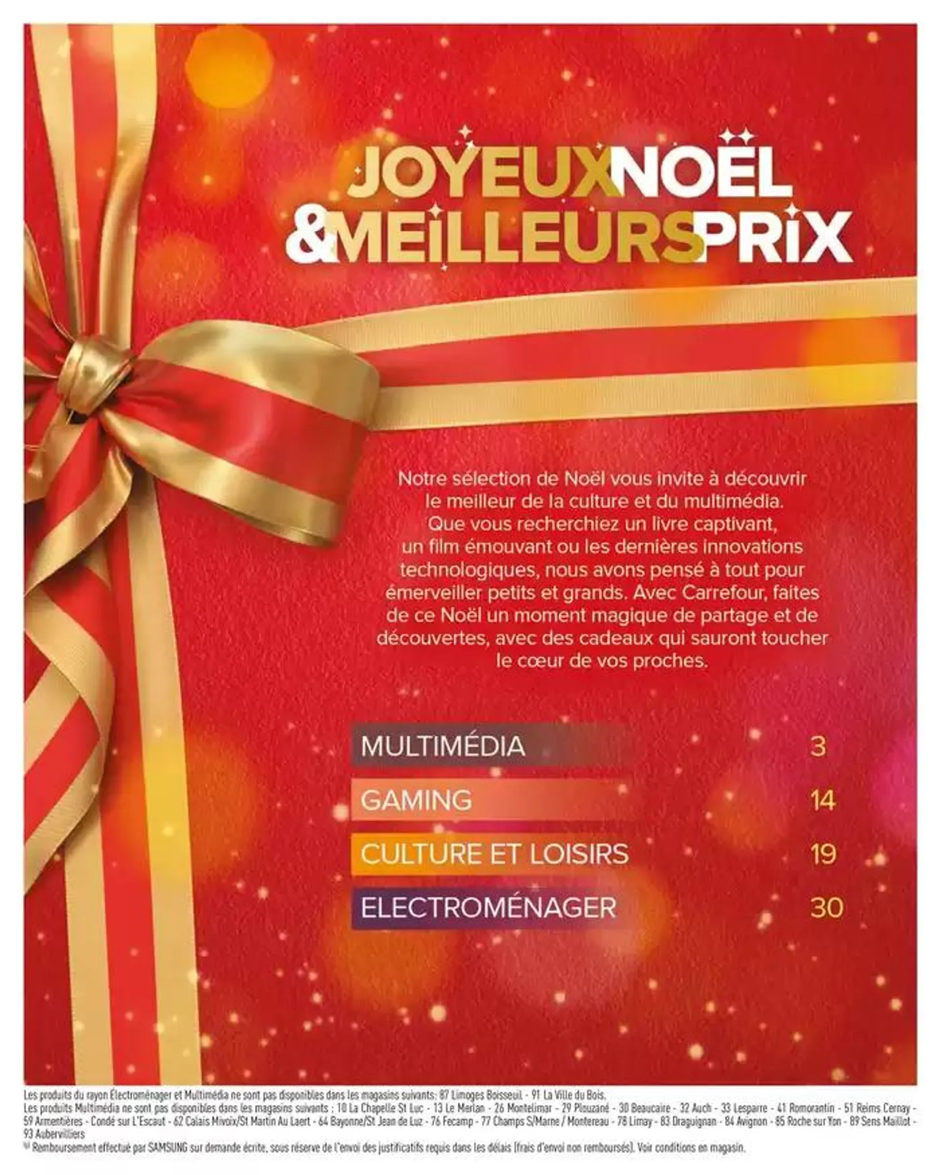 OFFREZ LA MAGIE DU HIGH-TECH POUR NOËL du 29 novembre au 24 décembre 2024 - Catalogue page 4