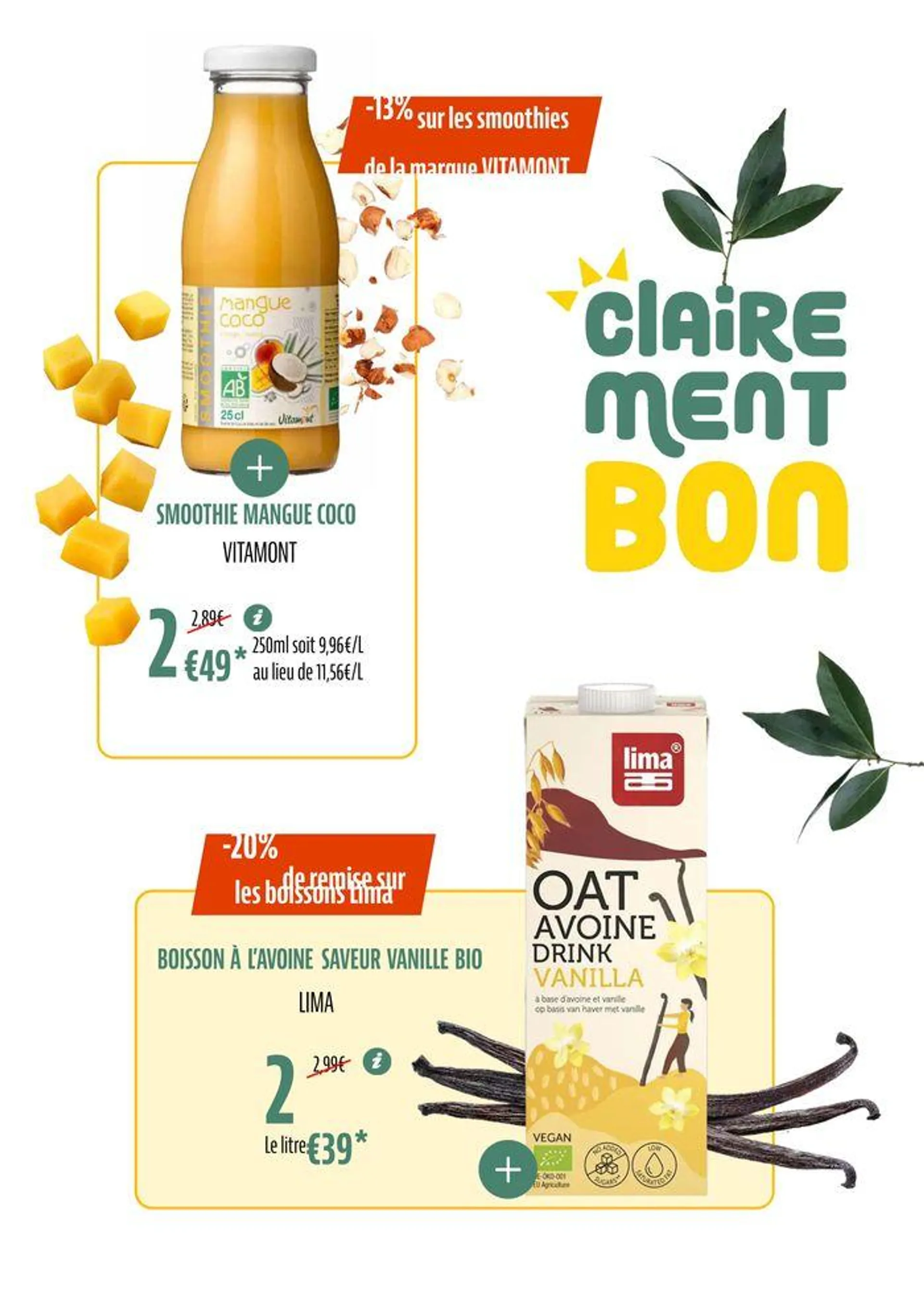 TOUTES NOS PROMOS BIO POUR UN ÉTÉ SAVOUREUX du 1 juillet au 31 juillet 2024 - Catalogue page 27