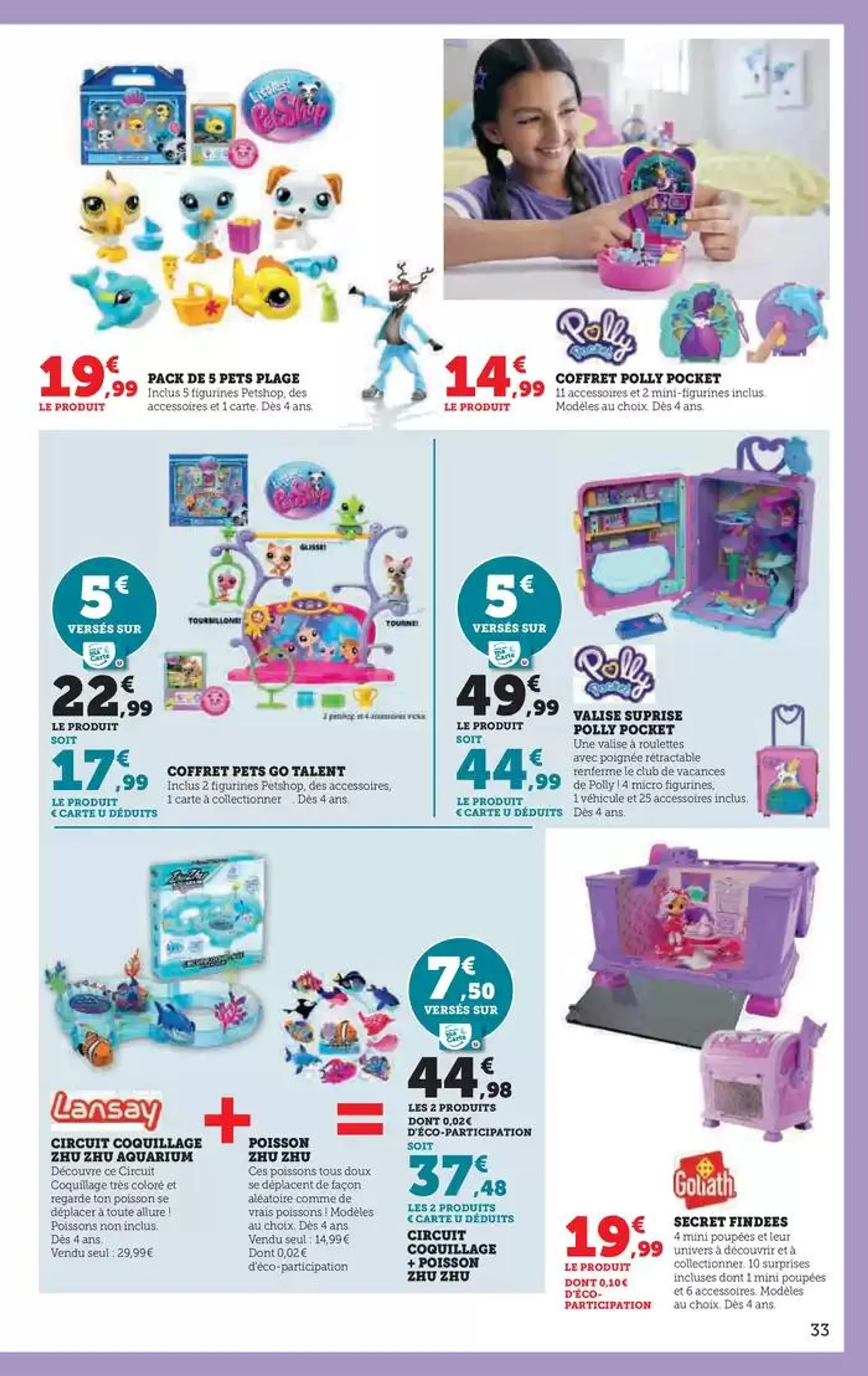 Jouets du 22 octobre au 8 décembre 2024 - Catalogue page 33