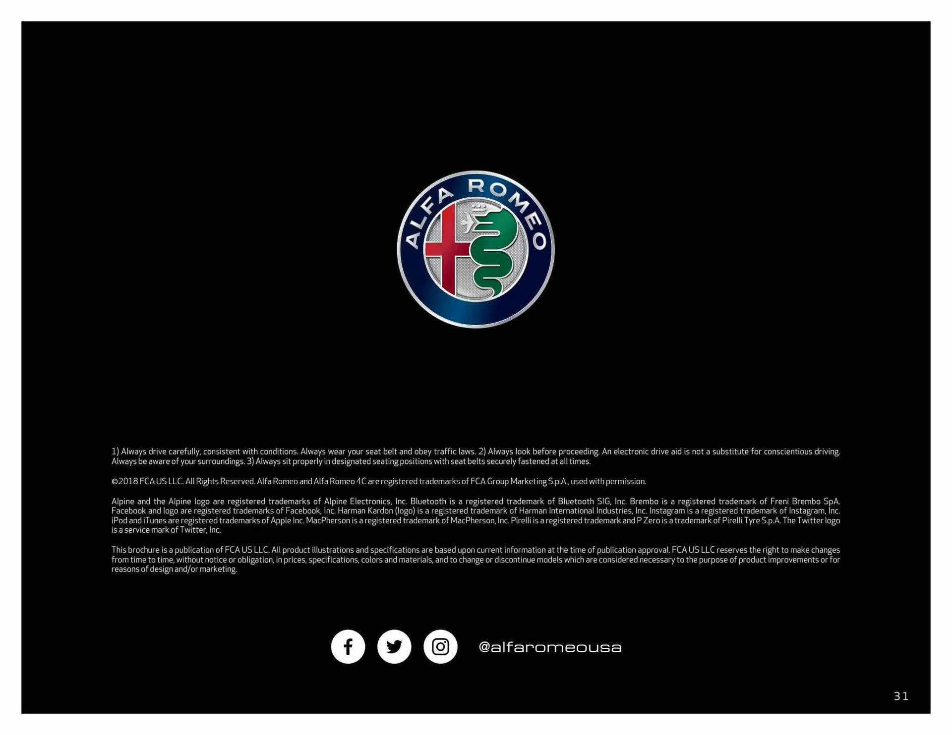 Catalogue Alfa Romeo - 31