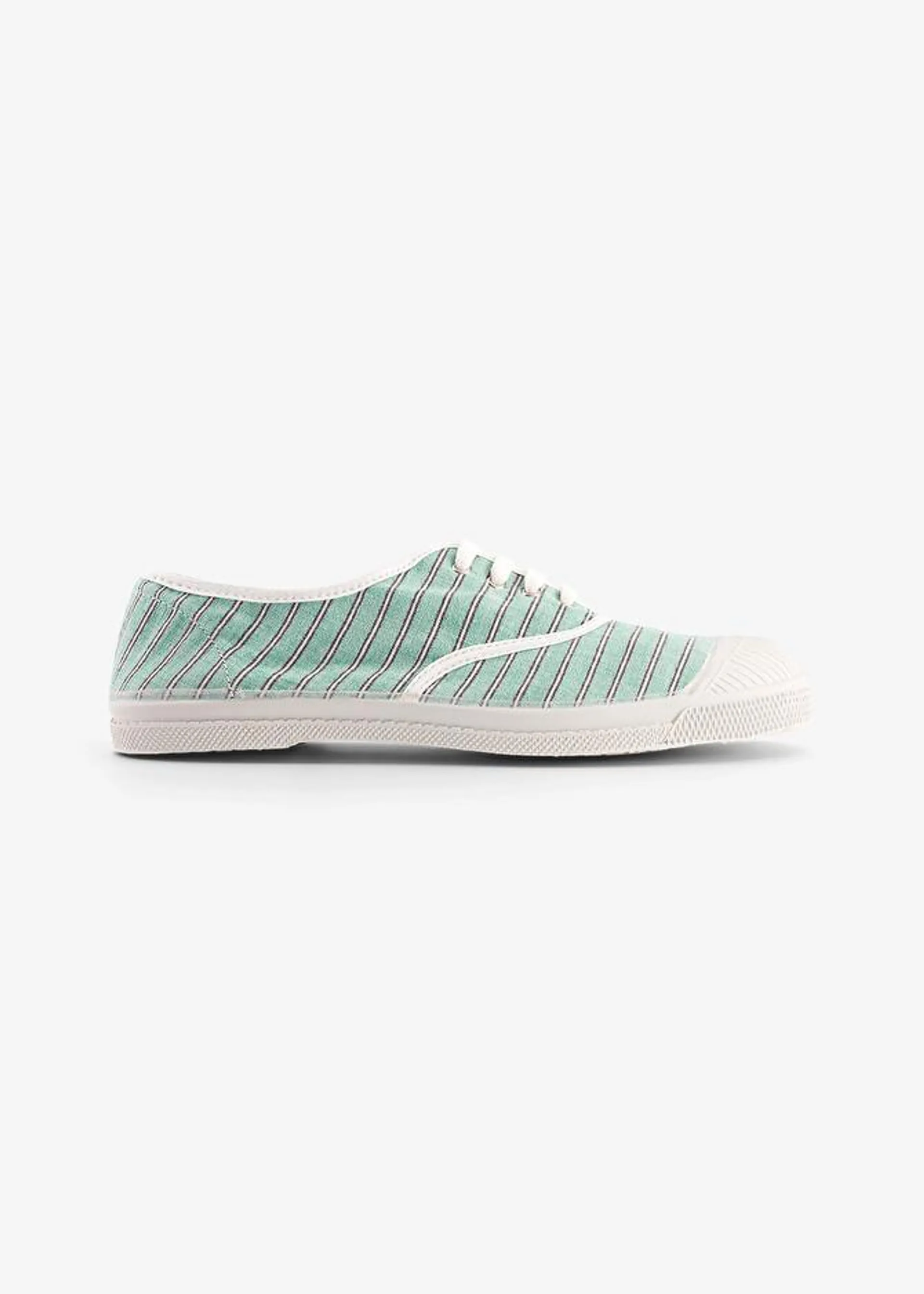 TENNIS LACETS FEMME RAYURES